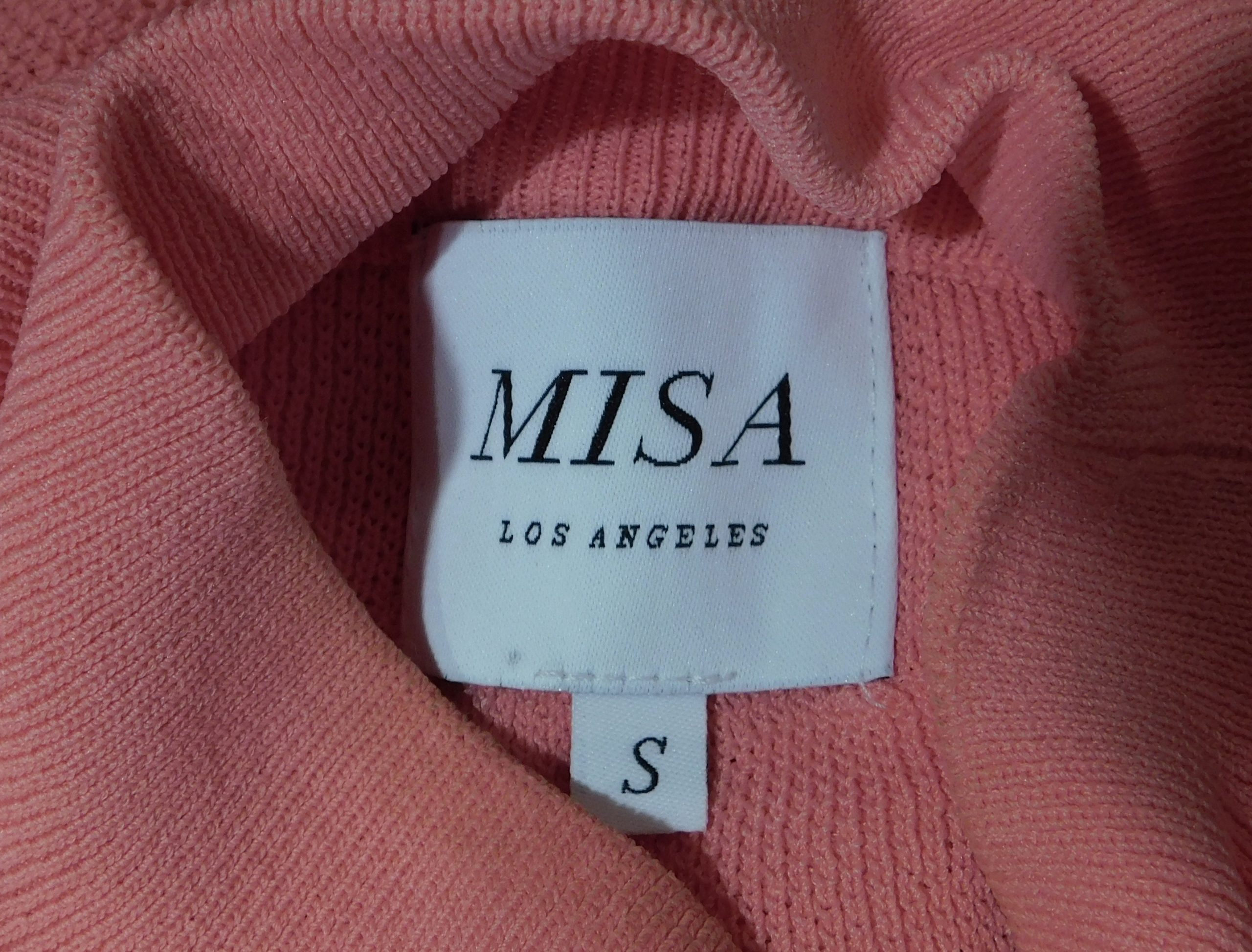 MISA LOS ANGELES Women's Pink Mock Neck Trevor Sweater Sz S ($264) - Image 7