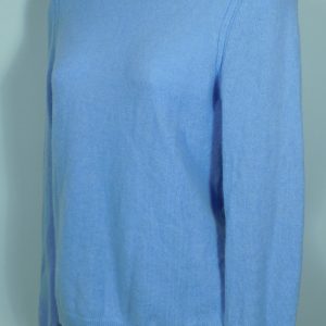 GORSUCH Women's Powder Blue Luxe Layer Cashmere Turtleneck Sweater Sz M ($298)