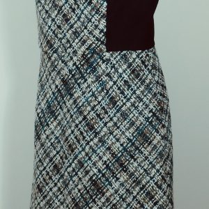 TORY BURCH Women's Autumn Tweed Sleeveless Pencil Dress Sz 4 ($598)
