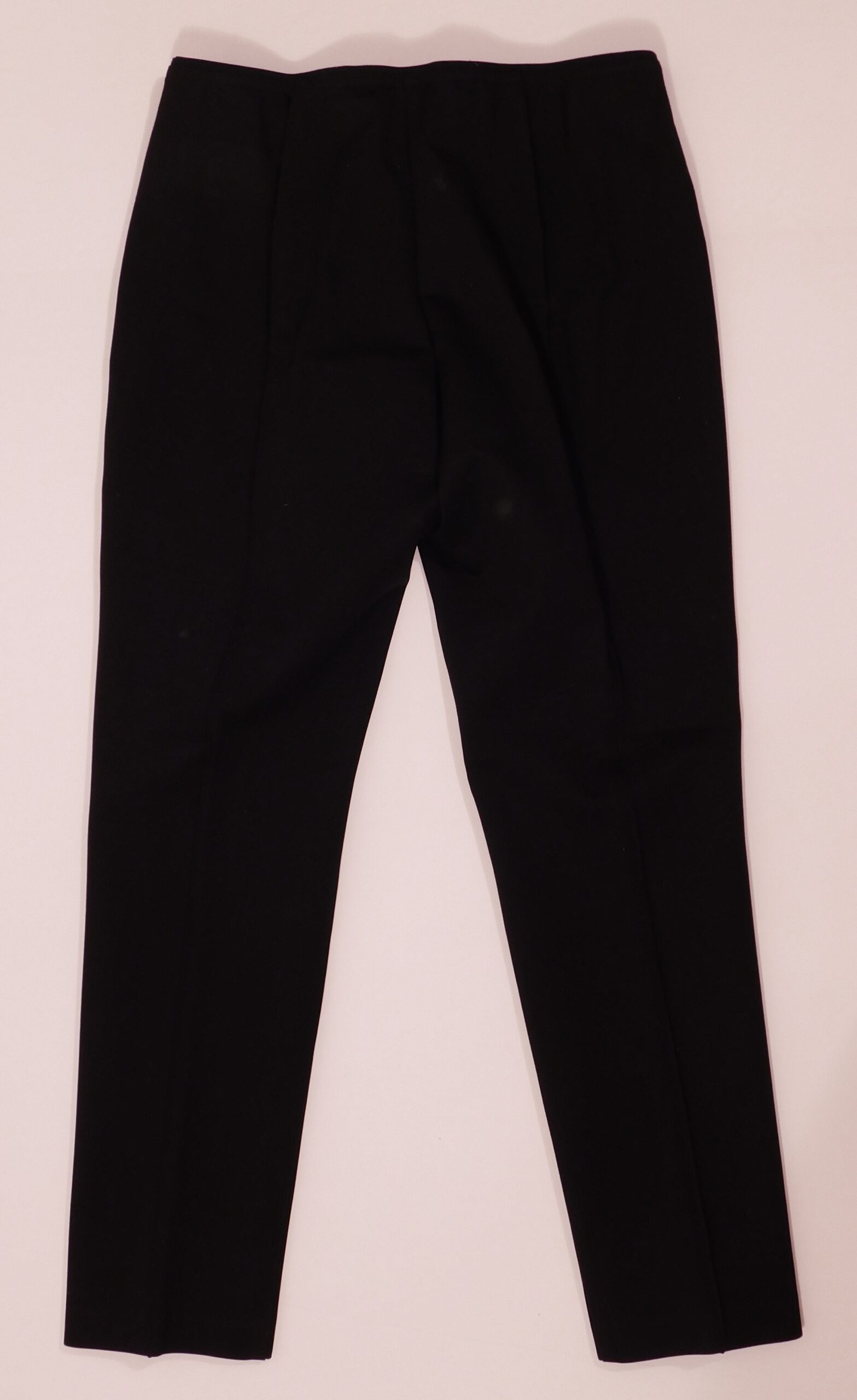 RAG & BONE Women's Black Side Zipper Flat Front Stretch Straight Pant Sz 8 - Image 5