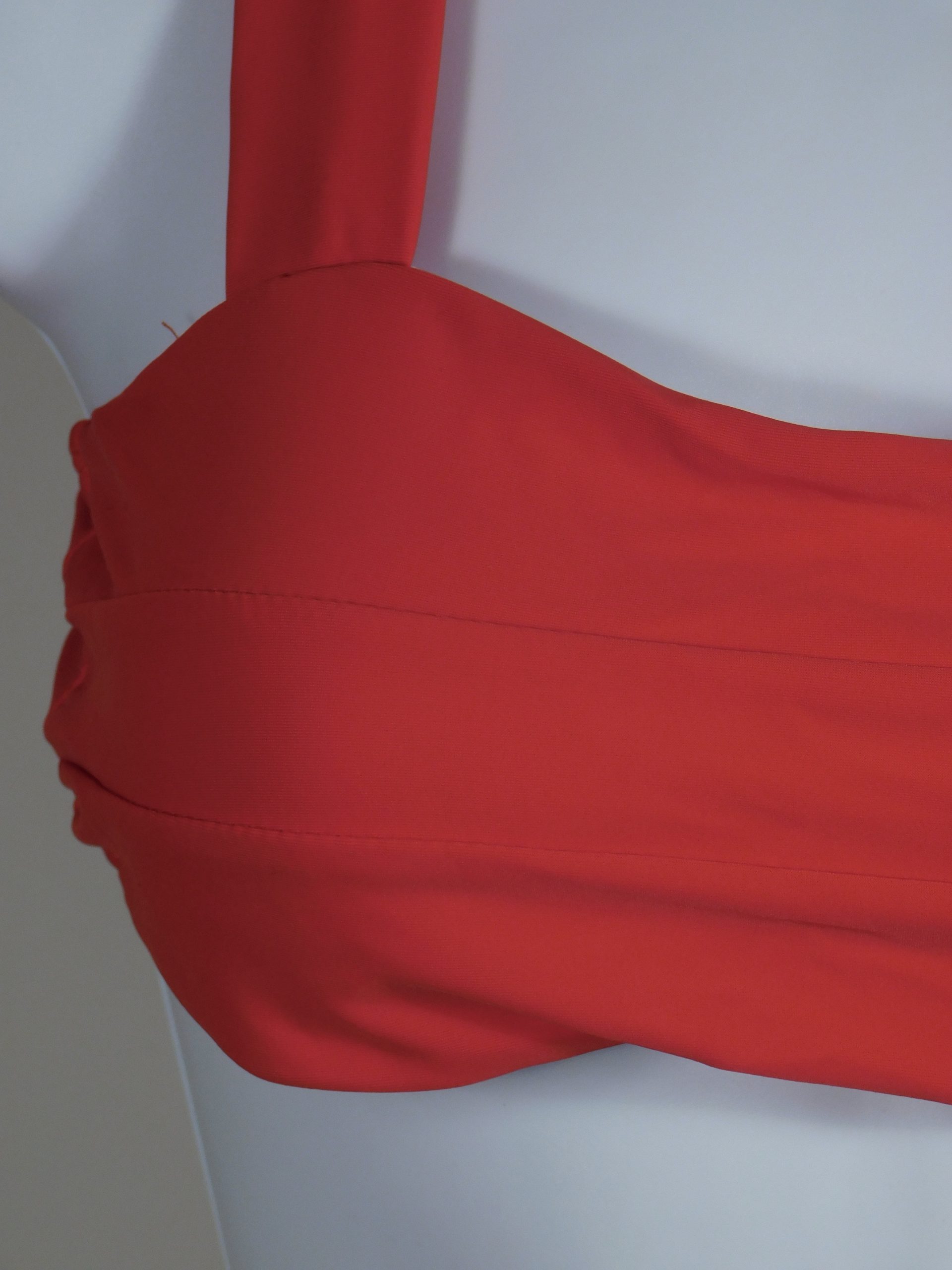 ARLO SWIM NWT Women's Red 2 Pc Strapless Bikini Bathing Suit Sz M - Image 3