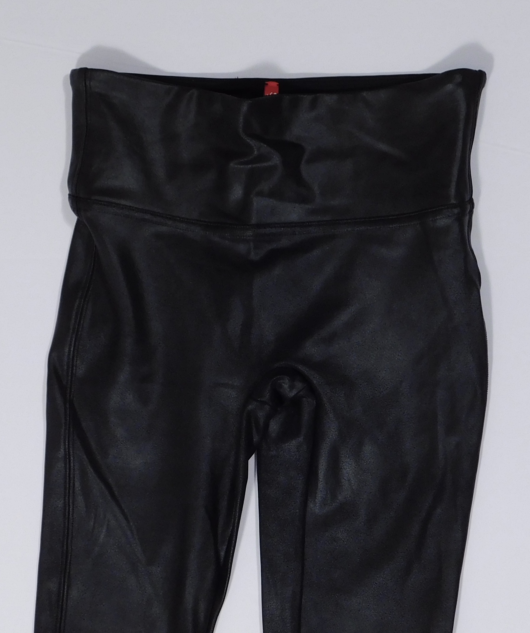 SPANX Women's Black Faux Leather Legging Sz XS ($98) - Image 4