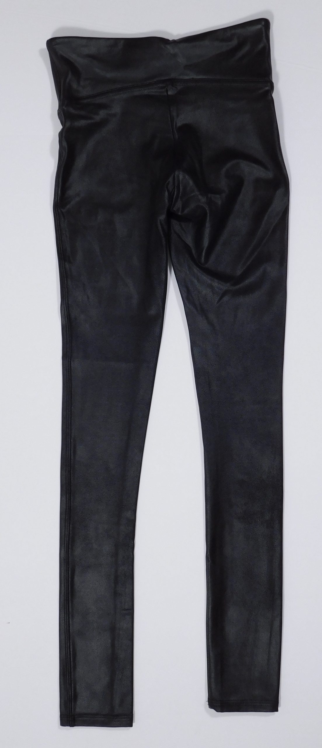 SPANX Women's Black Faux Leather Legging Sz XS ($98) - Image 5