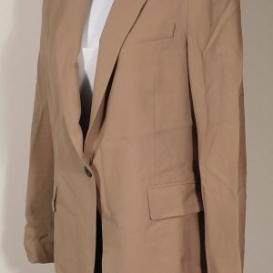 THEORY Women's Camel Wool Etiennette Blazer Sz 6 ($475)