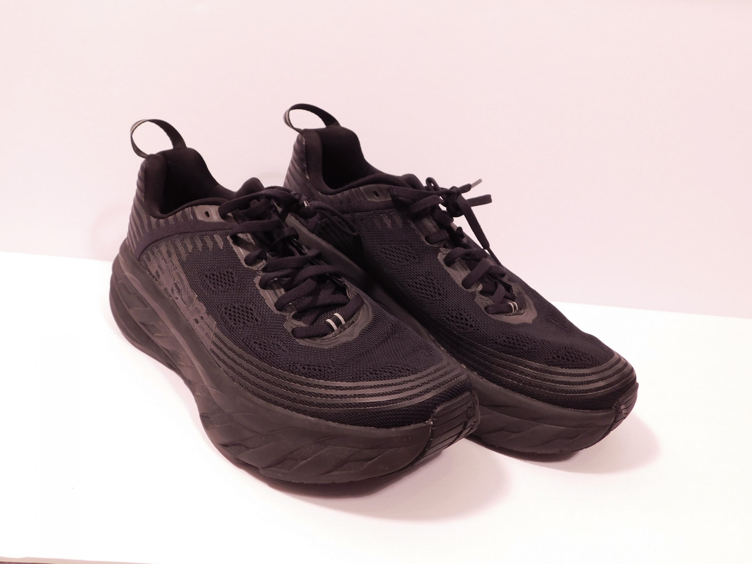 HOKA ONE ONE Men's Black Bondi 6 Sz 9 ($150) - Image 3