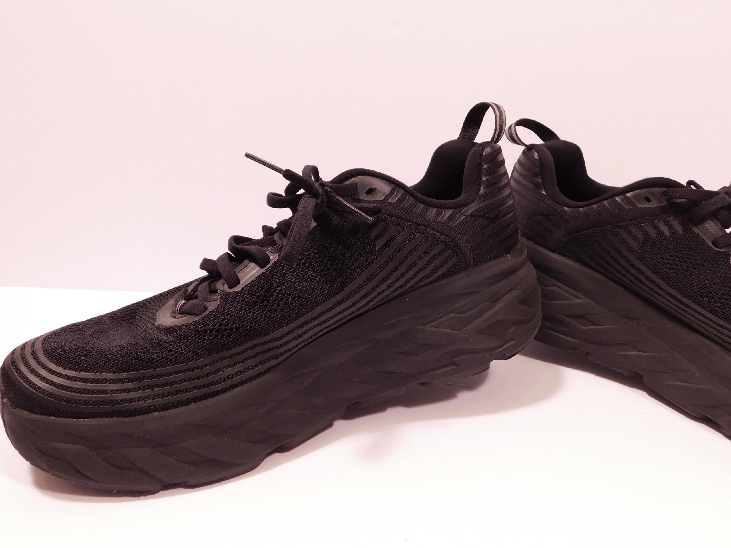 HOKA ONE ONE Men's Black Bondi 6 Sz 9 ($150) - Image 4