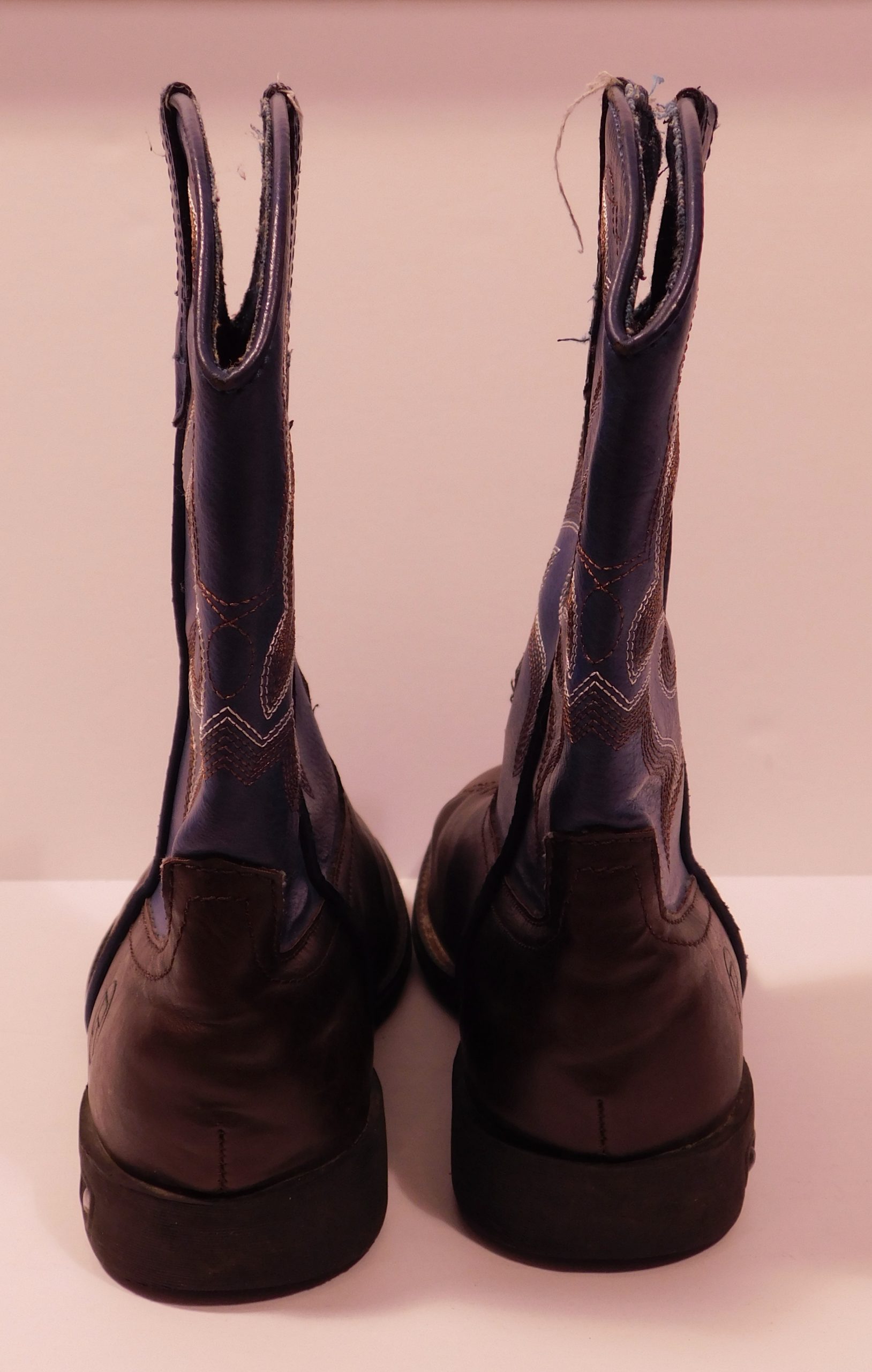 ROPER Kids Blue Brown Lightening Light-Up Western Boots Sz 2 ($68.99) - Image 9