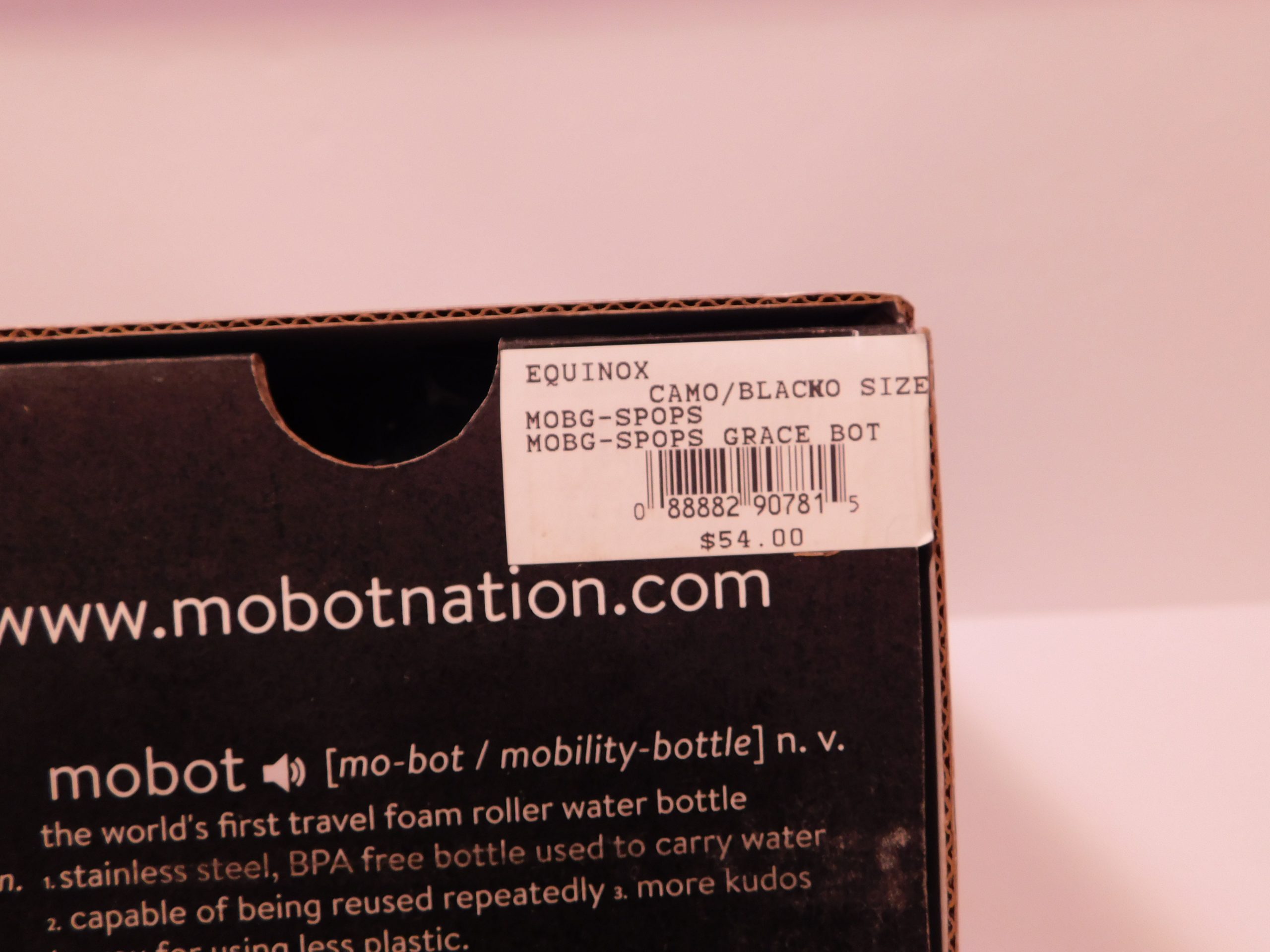 MOBOT NIB 27oz Special Ops Grace Foam Roller Water Bottle ($49.99) - Image 9