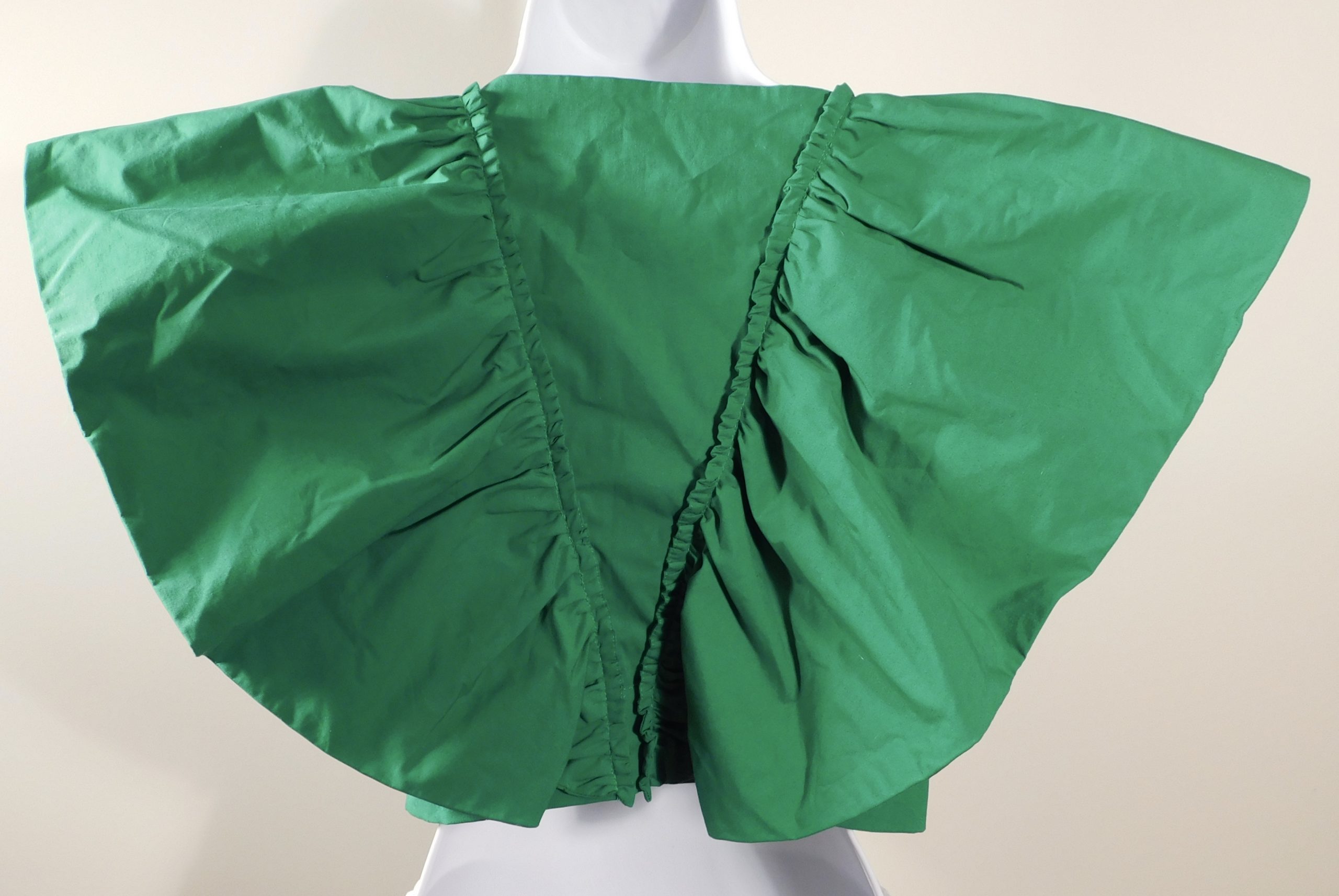 ZARA NWT Women's Kelly Green Sleeveless Cotton Stretch Cropped Blouse Sz M ($39.90) - Image 6