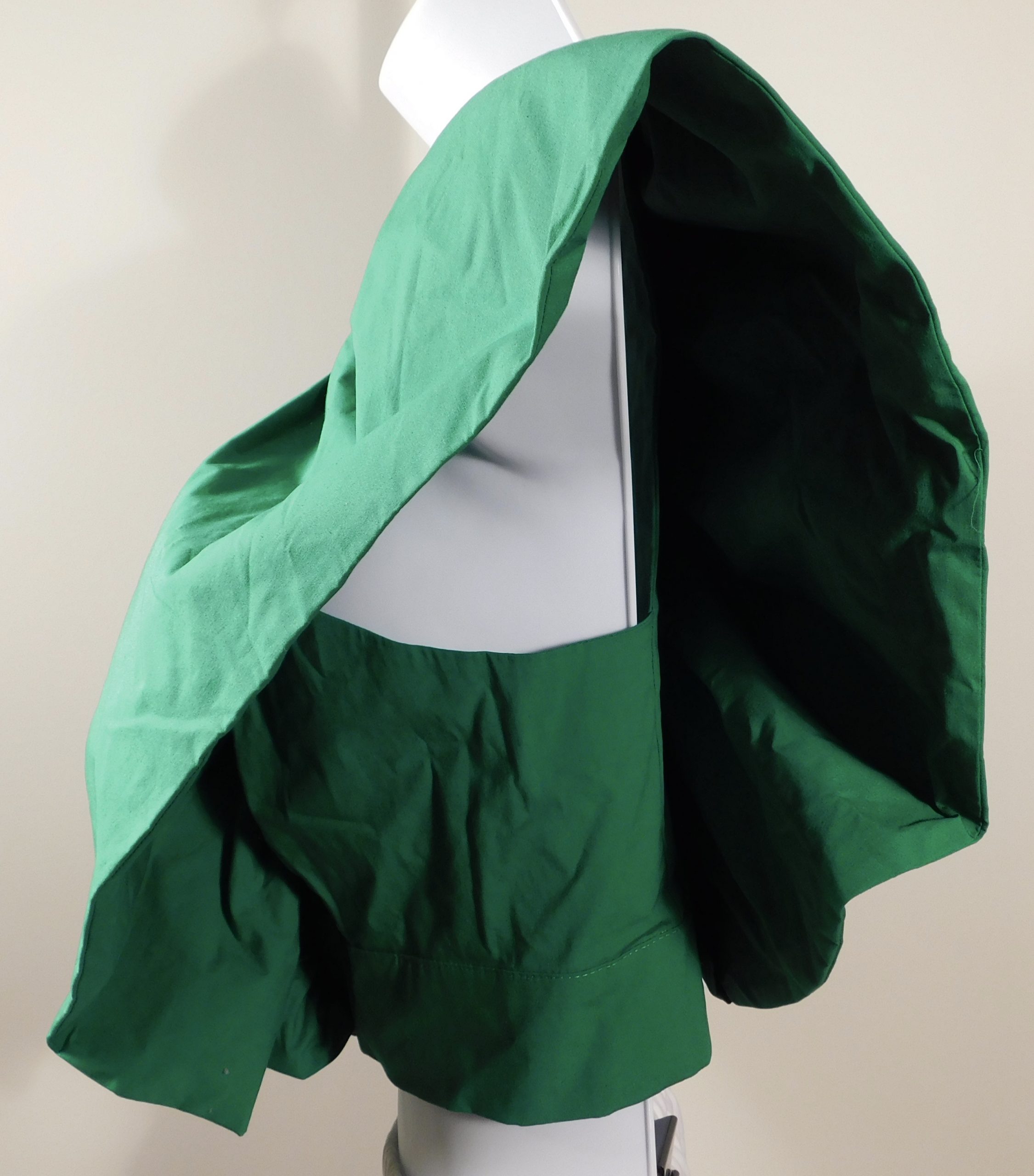 ZARA NWT Women's Kelly Green Sleeveless Cotton Stretch Cropped Blouse Sz M ($39.90) - Image 7
