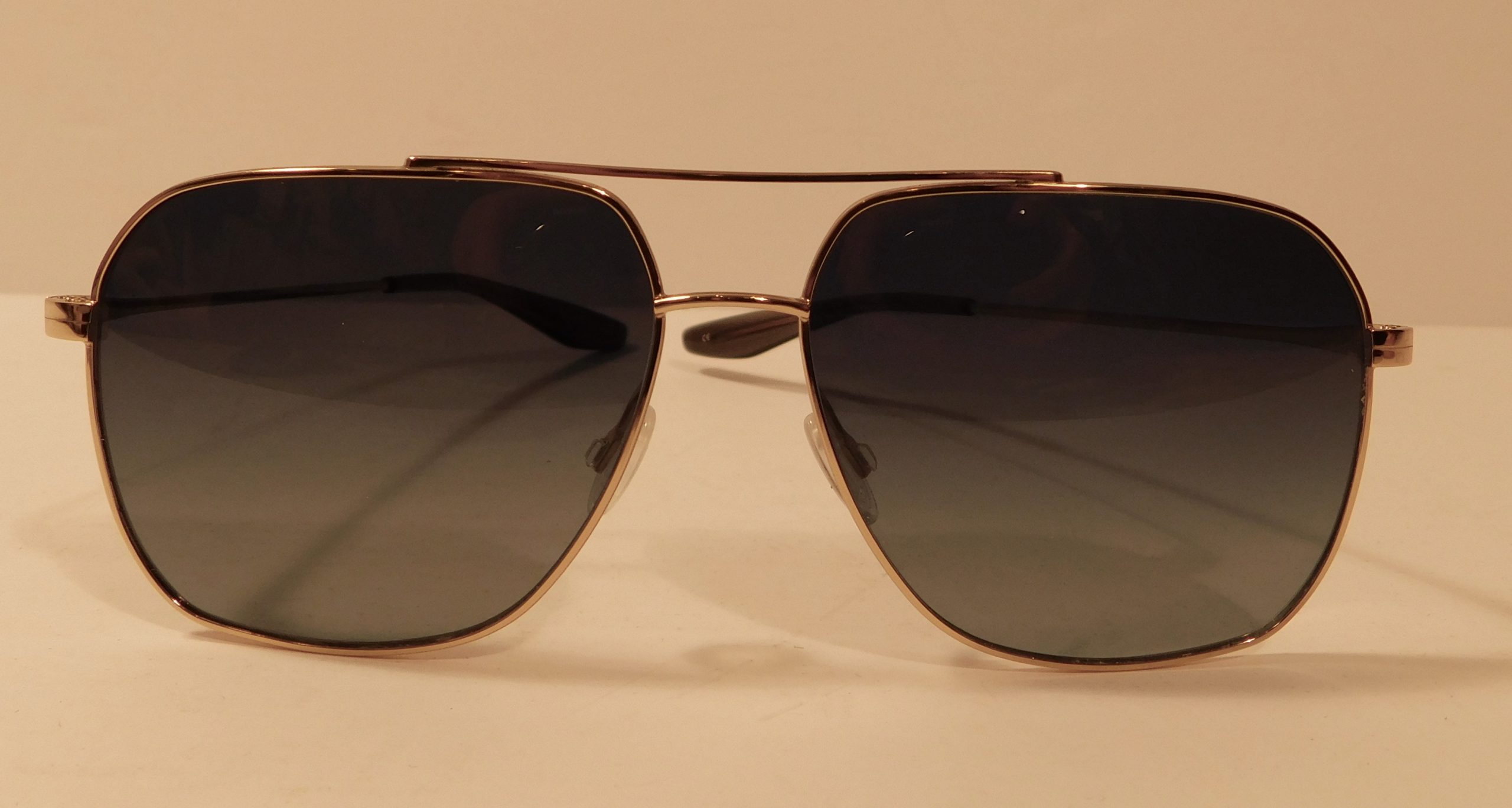 BARTON PERREIRA Gold November Rain Polarized Aeronaut Sunglasses ($470) - Image 3