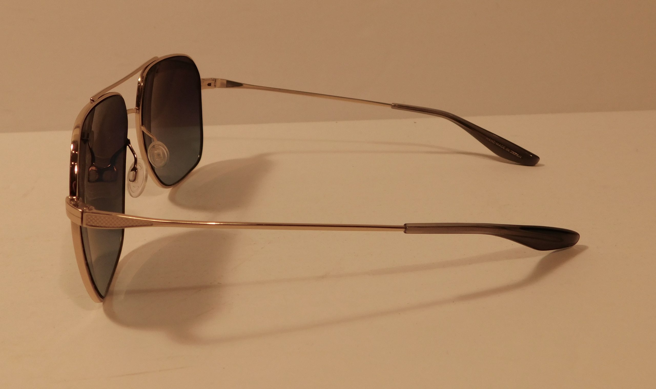 BARTON PERREIRA Gold November Rain Polarized Aeronaut Sunglasses ($470) - Image 4