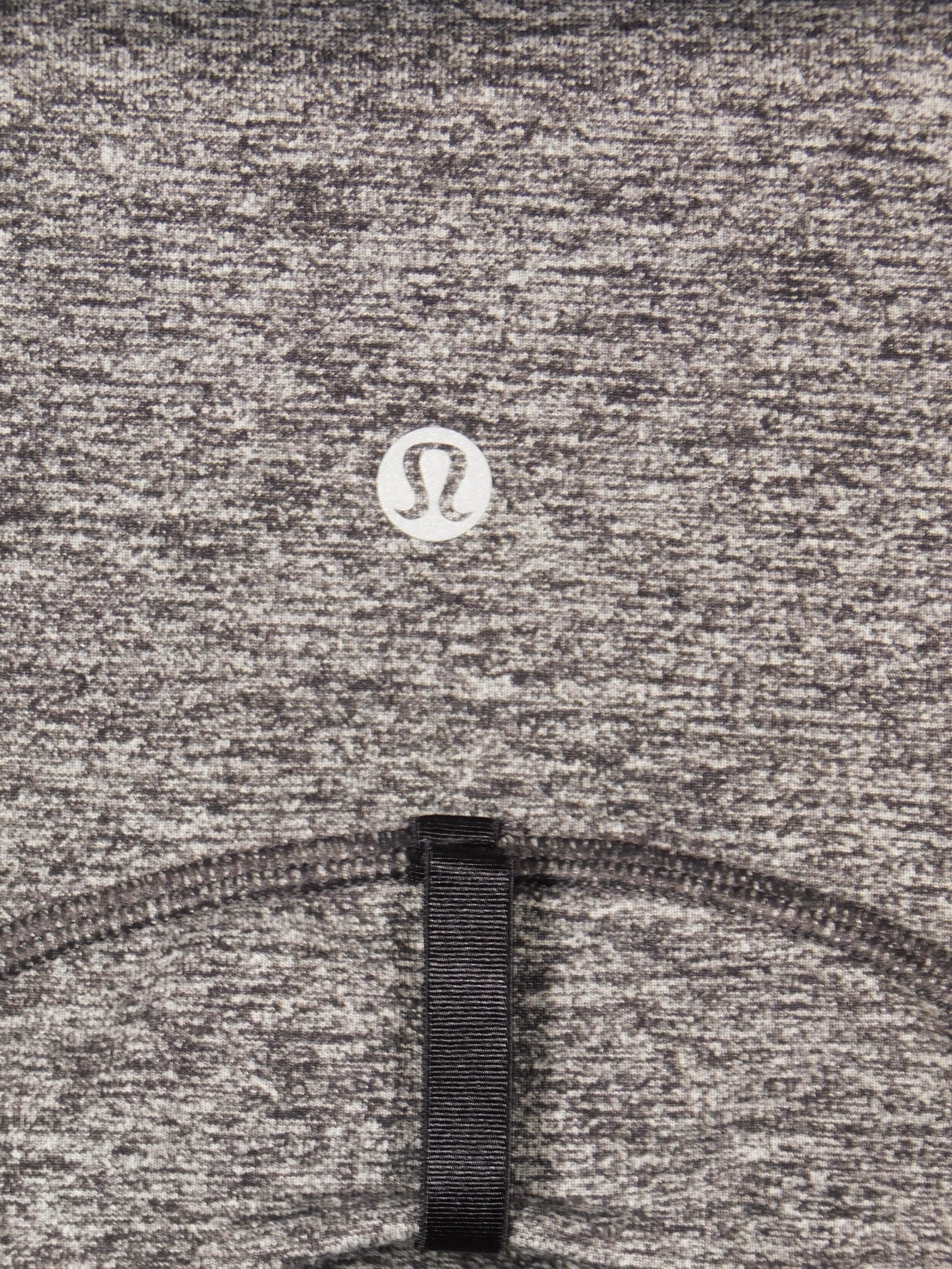 LULULEMON Women's Charcoal Gray Light Weight Scuba Full Zip Jacket Sz 4 - Image 7