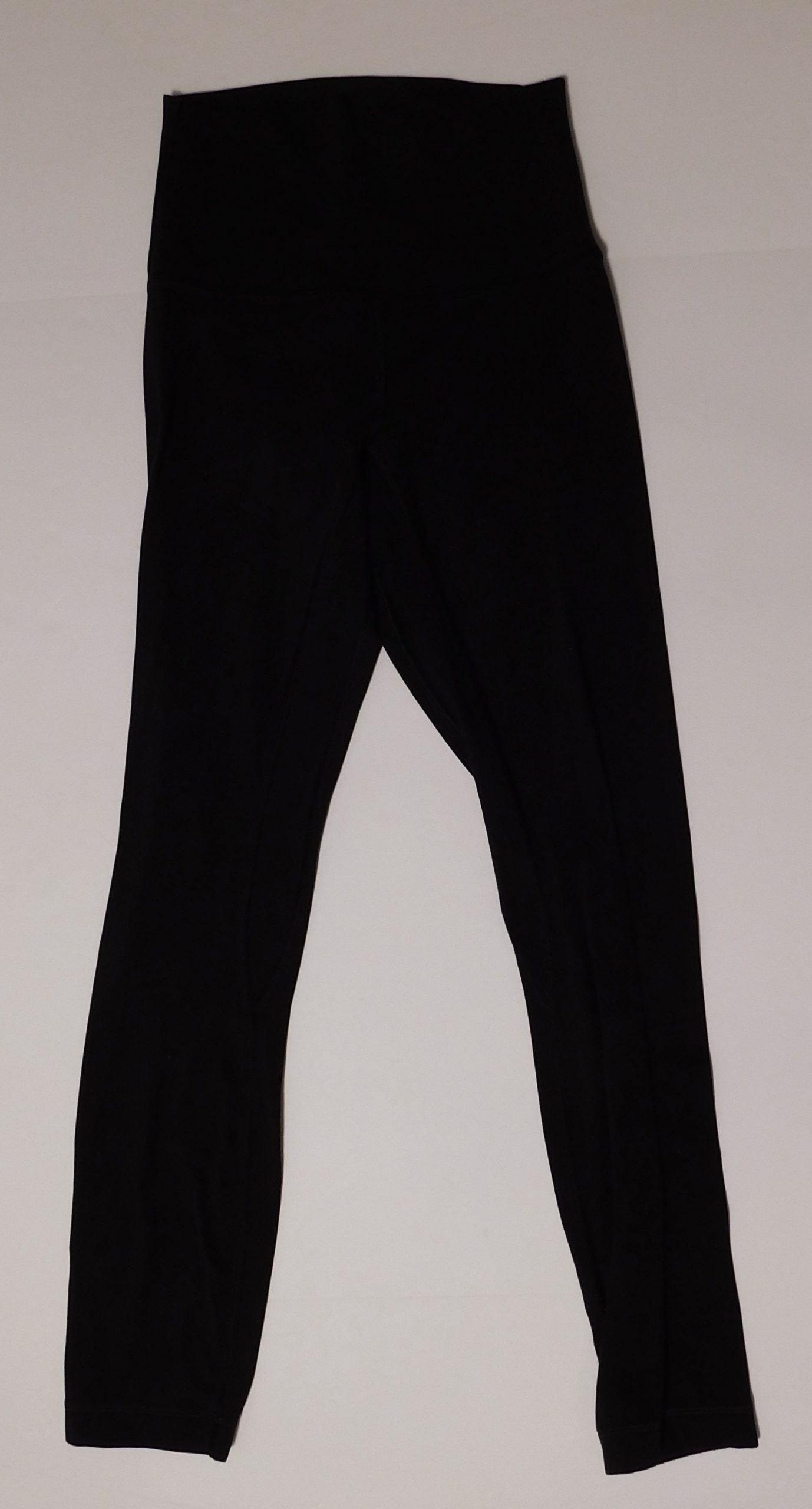 LULULEMON Woman's Black High Waist Align Cropped Legging Pant Sz 4 - Image 3