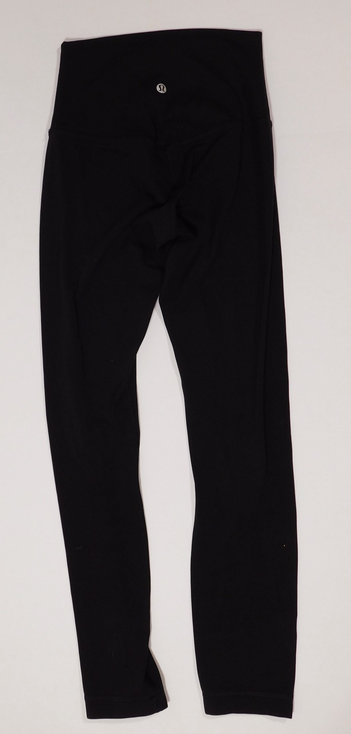 LULULEMON Woman's Black High Waist Align Cropped Legging Pant Sz 4 - Image 6