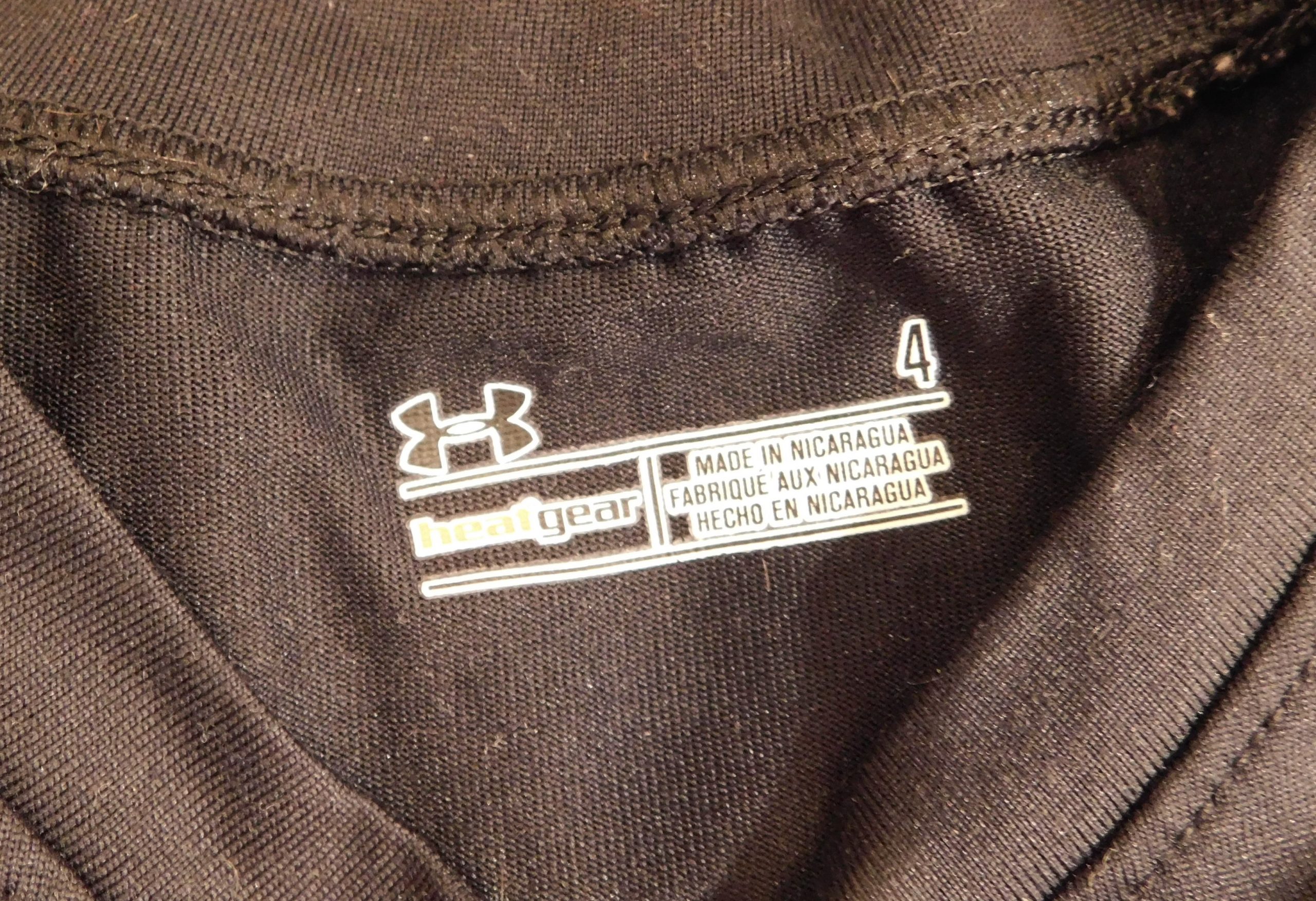 UNDER ARMOUR Boys Black Never Quits Graphic Short Sleeve Heat Gear T Shirt Sz 4 - Image 5