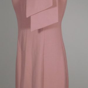 HARPER ROSE Blush Tie Neck Sleeveless Sheath Dress Sz 4
