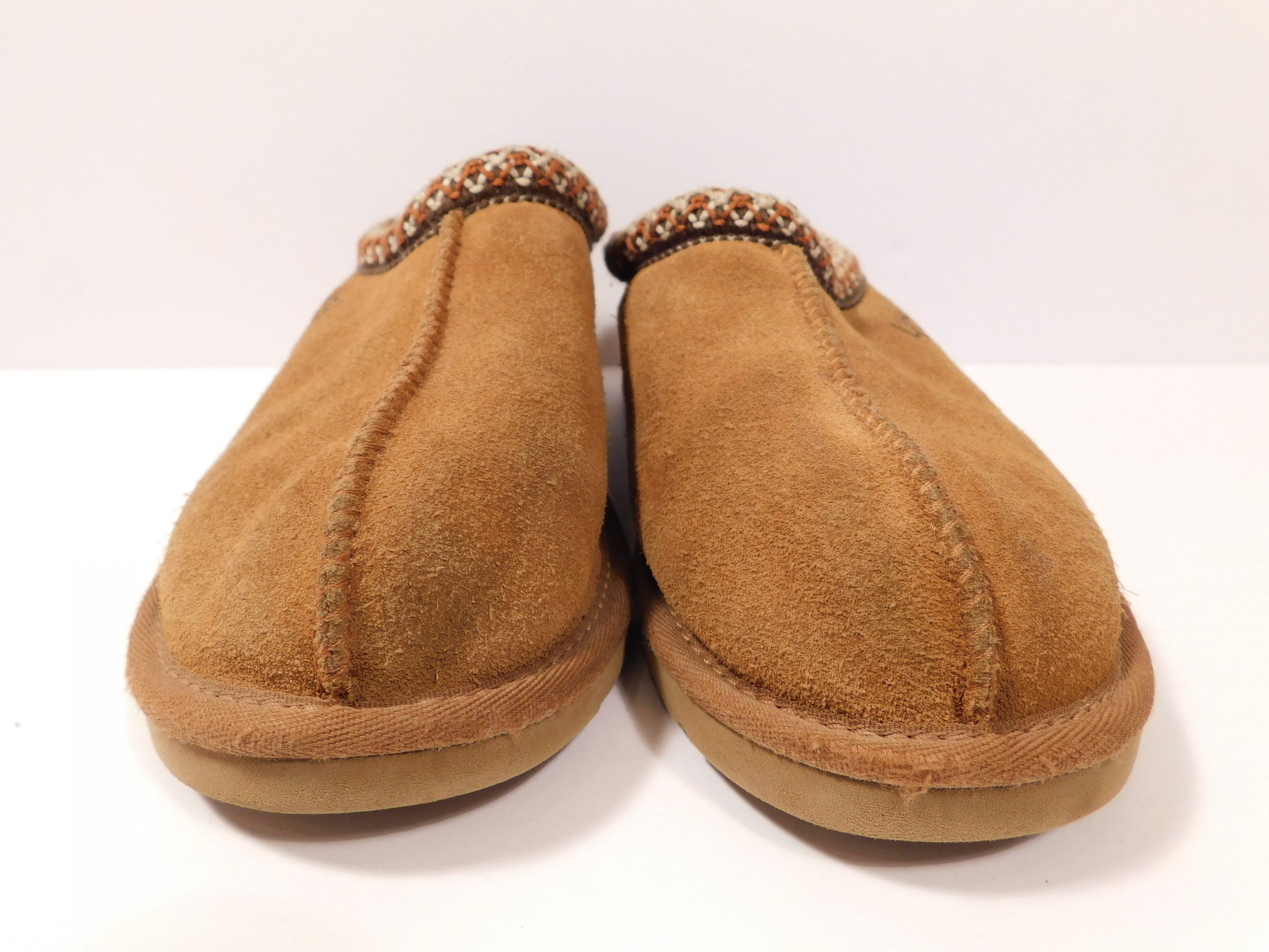 UGG Chestnut Suede Sheepskin Lining Tasman Slipper Shoe Sz 4 ($70) - Image 5