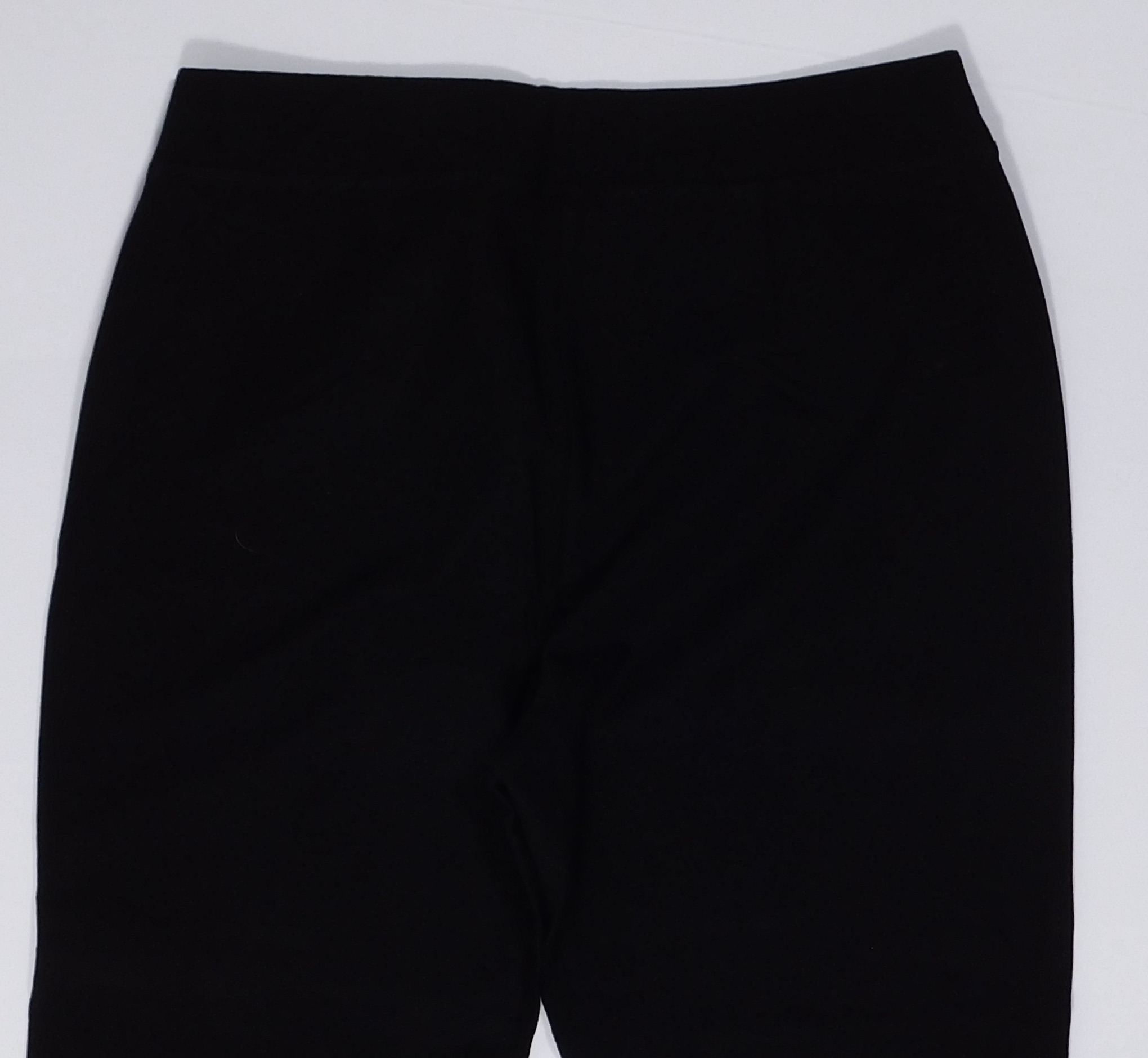 EILEEN FISHER PETITE Women's Black Knit Flat Front Pull On Pant Sz PS/PP ($138) - Image 6