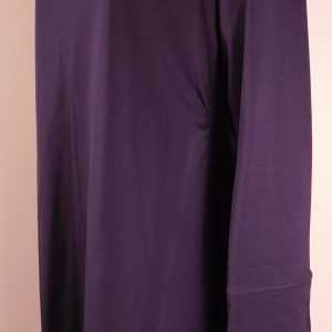 ELLIE KAI Women's Navy Blue Knit V- Neck Long Sleeve Shift Dress Sz 2