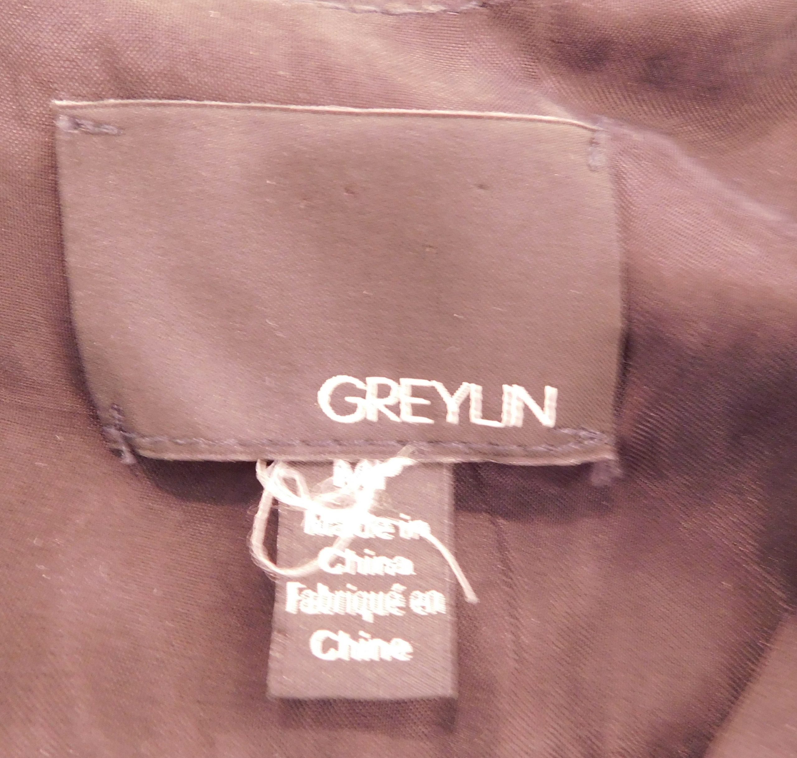 GREYLIN Women's Black Sueded Short Sleeve V-Neck Elastic Waist Self Tie Jumpsuit Sz MP - Image 6