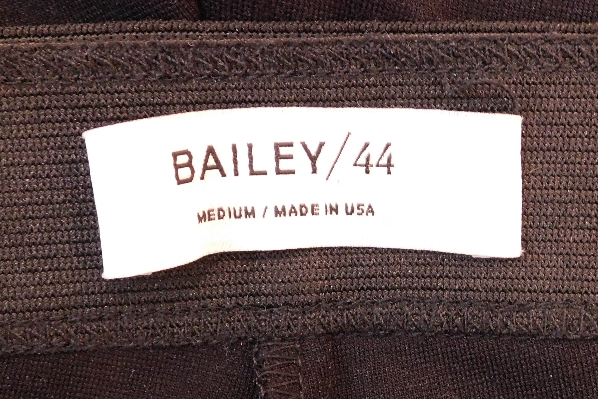 BAILEY/44 Women's Black Jersey Knit Pull On Pfeiffer Pant Sz M ($138) - Image 7