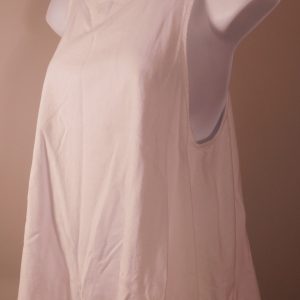 WE THE FREE BY FREE PEOPLE Women's White Sleeveless Scoop Neck Cotton Tank Top Blouse Sz S