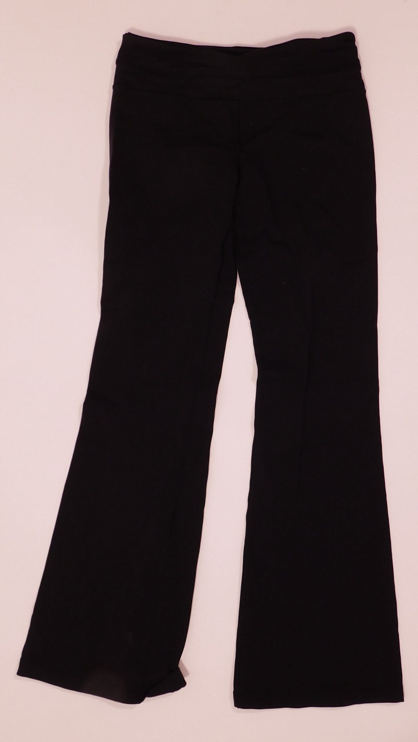 LULULEMON ATHLETICS Black Wide Leg Groove Pant Sz 6 - Image 3