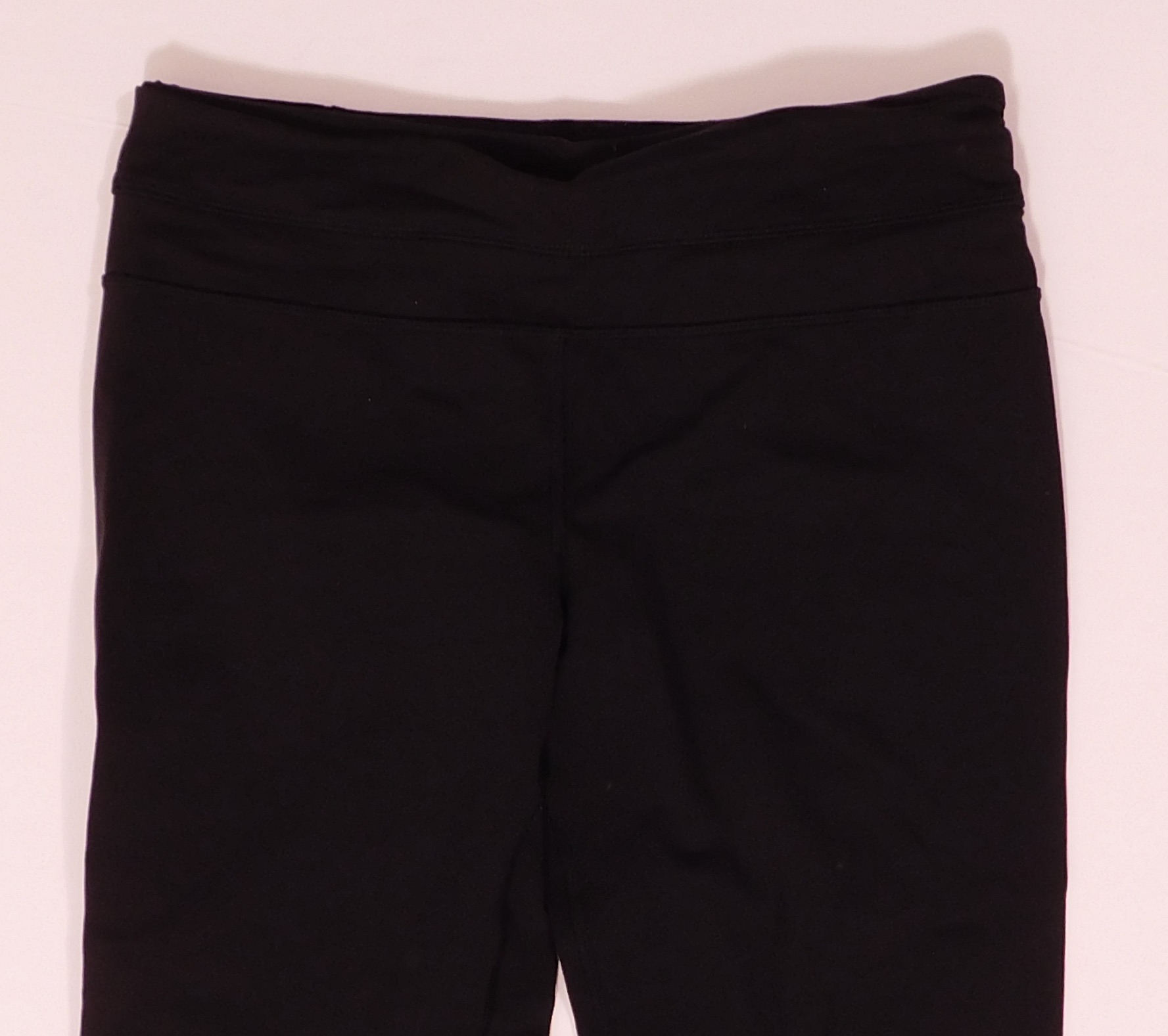 LULULEMON ATHLETICS Black Wide Leg Groove Pant Sz 6 - Image 4