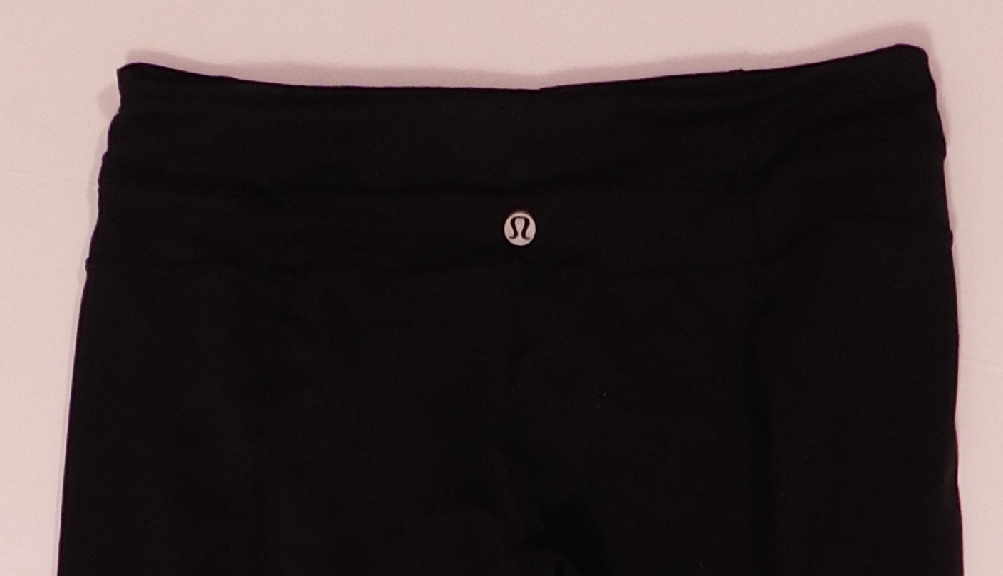 LULULEMON ATHLETICS Black Wide Leg Groove Pant Sz 6 - Image 5