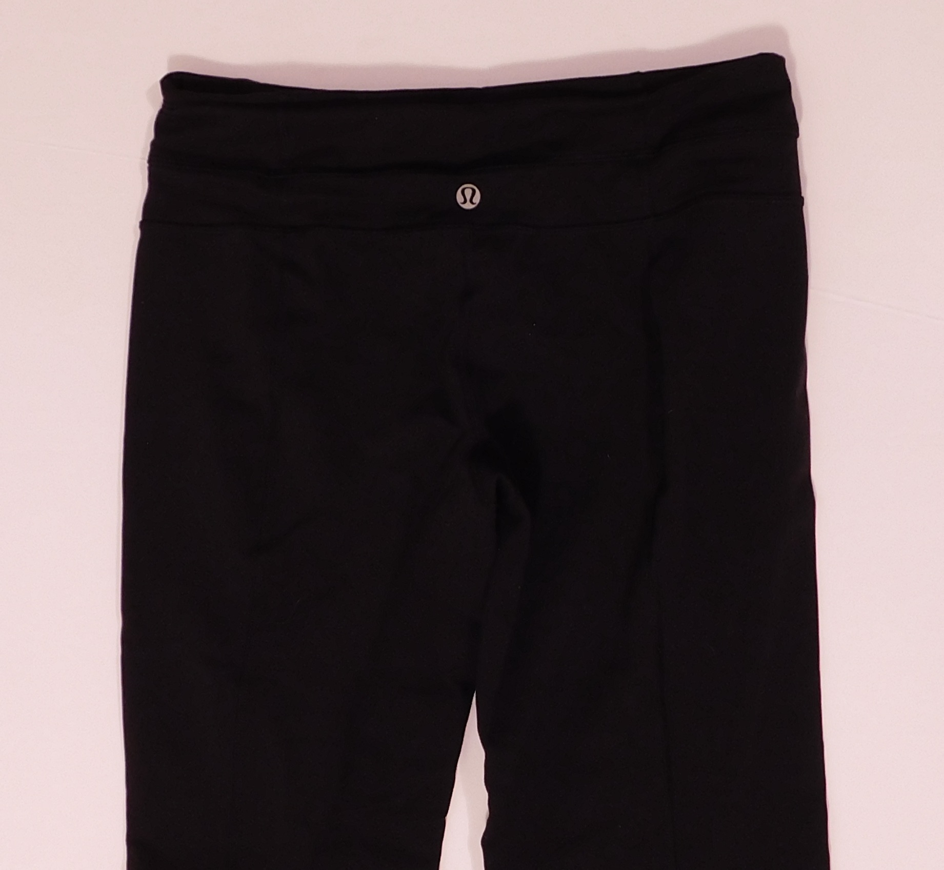 LULULEMON ATHLETICS Black Wide Leg Groove Pant Sz 6 - Image 6