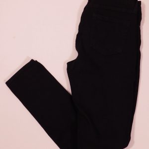 JUST BLACK DENIM Women's Black Cotton Stretch Skinny Jean Sz 29