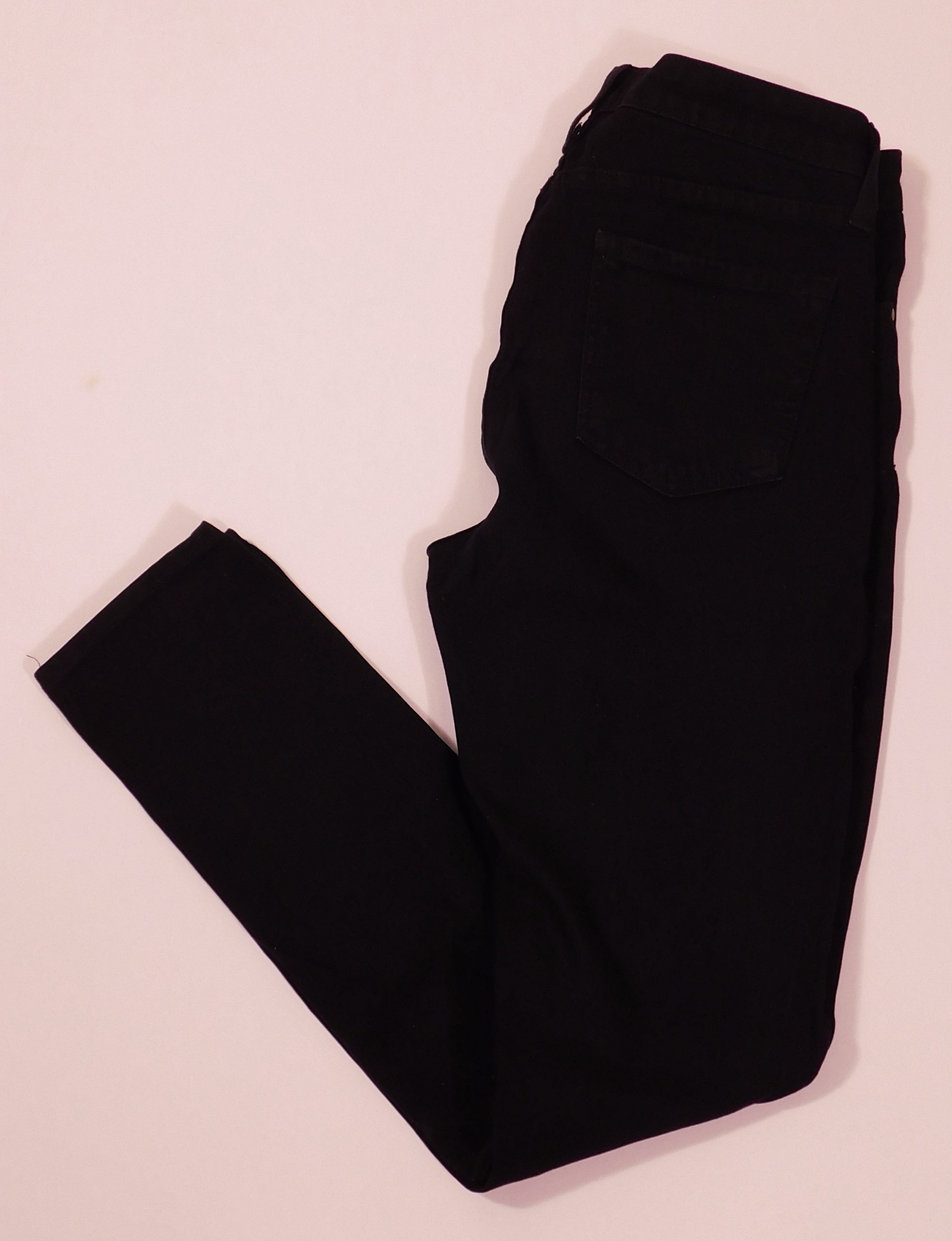 JUST BLACK DENIM Women's Black Cotton Stretch Skinny Jean Sz 29