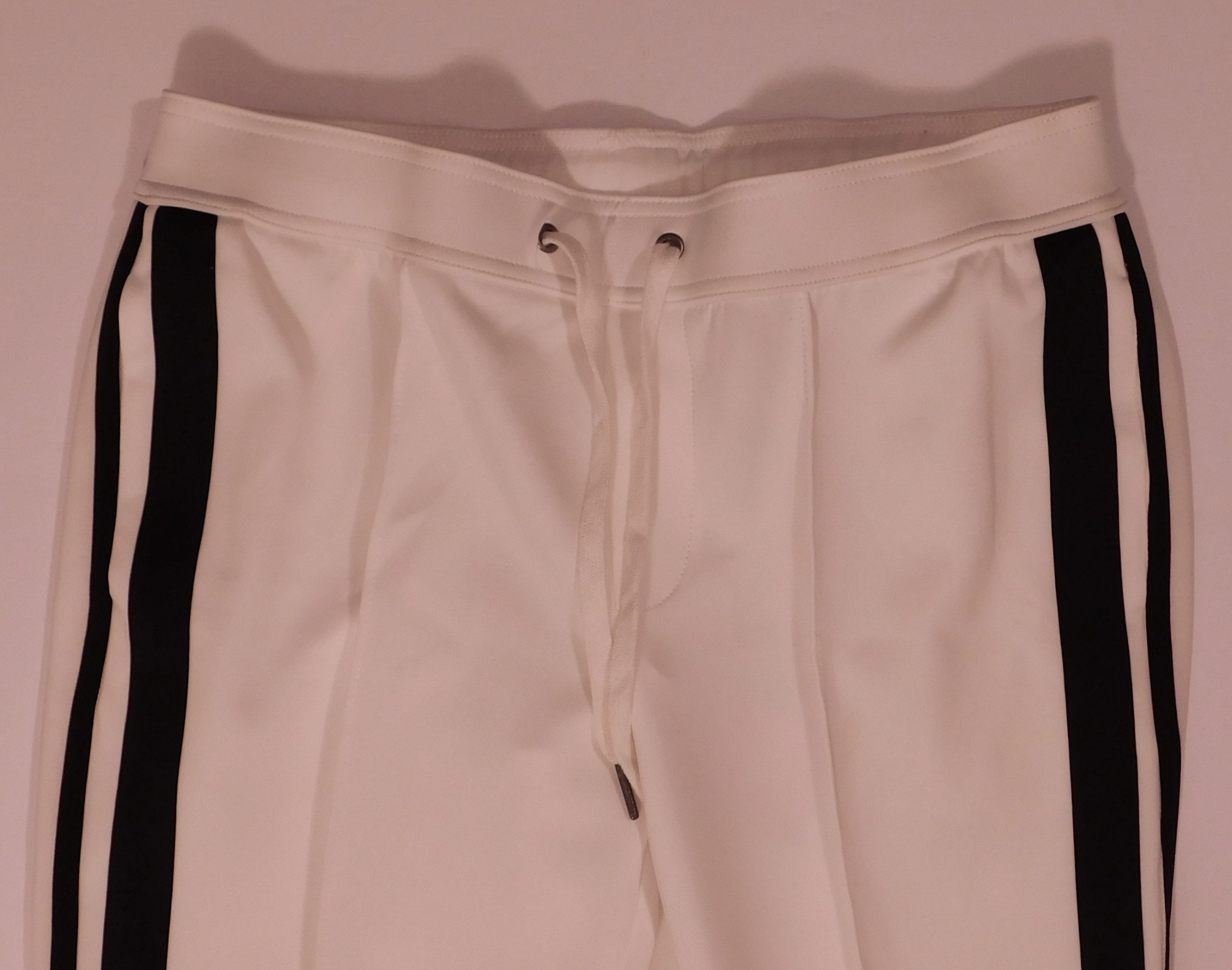 PAM & GELA NWT Woman's Off White Cropped Track Pant Sz M ($165) - Image 5