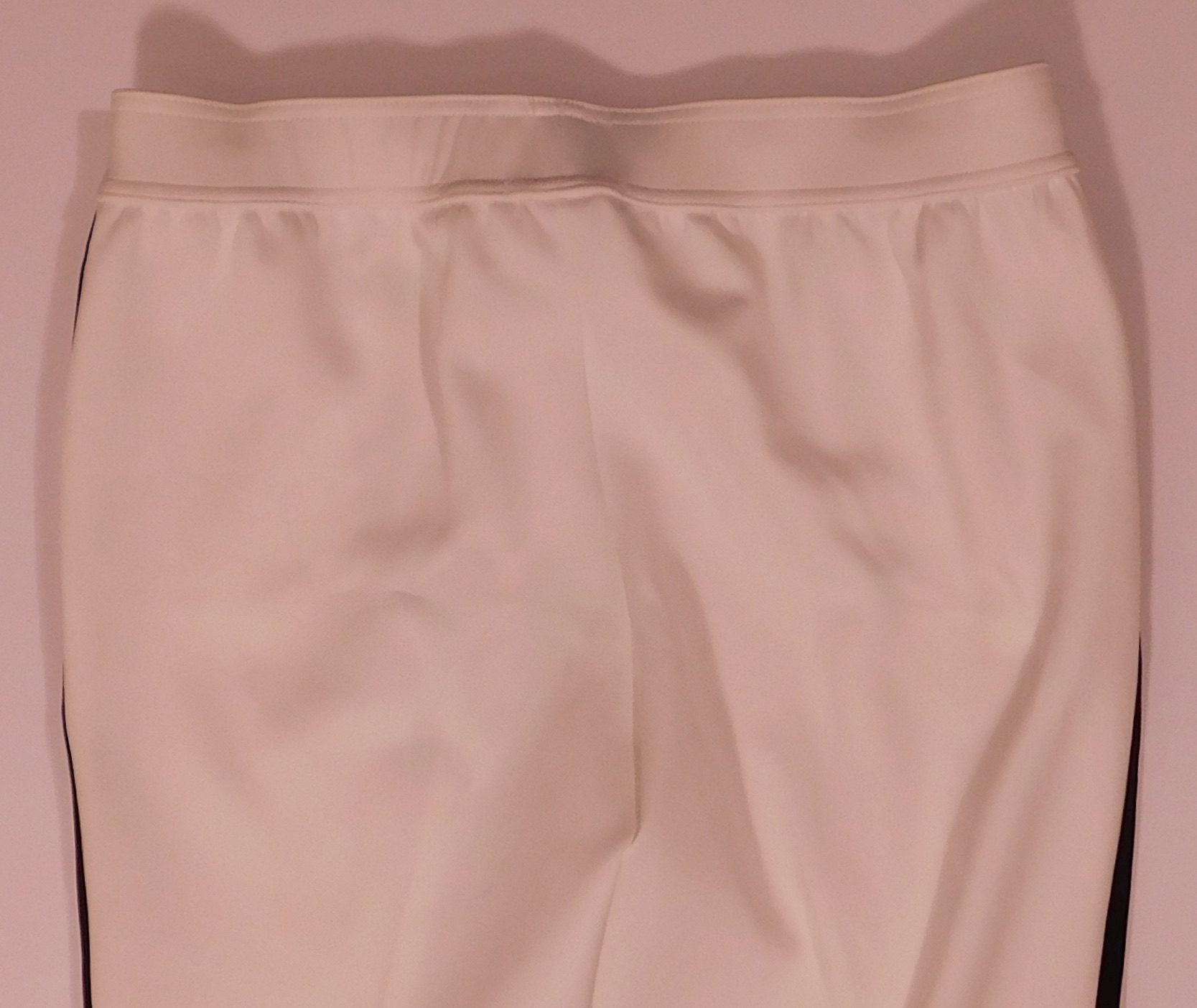 PAM & GELA NWT Woman's Off White Cropped Track Pant Sz M ($165) - Image 7