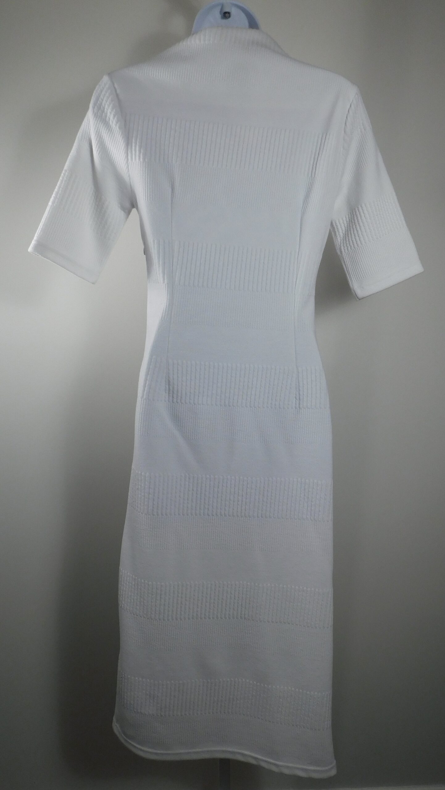ACLER Women's Parkfield White Short Sleeved Knit Midi Dress Sz 6 ($250) - Image 5