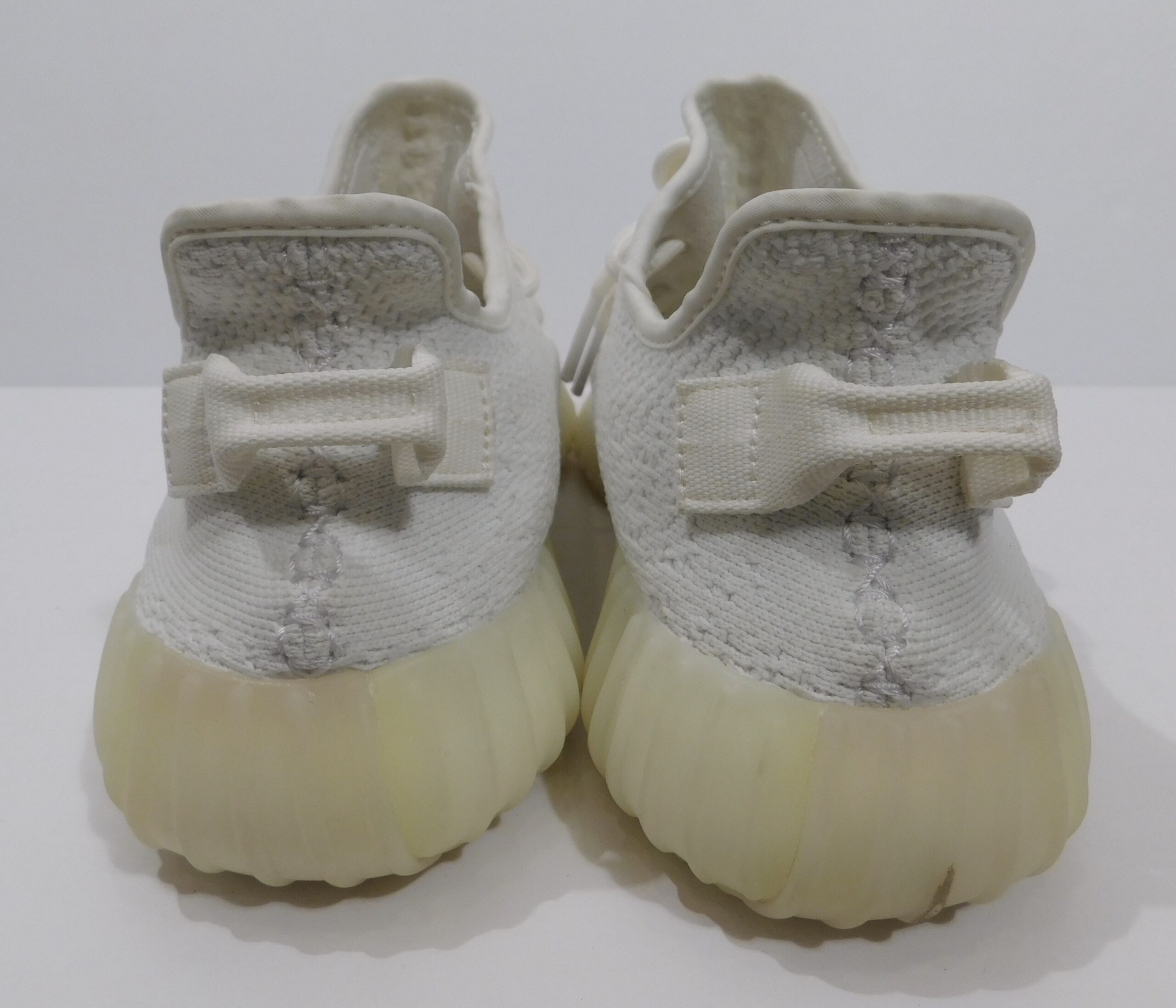 ADIDAS YEEZY BOOST 350 V2 Men's Cream White / Triple White Sneaker Sz 8 ($379) - Image 8