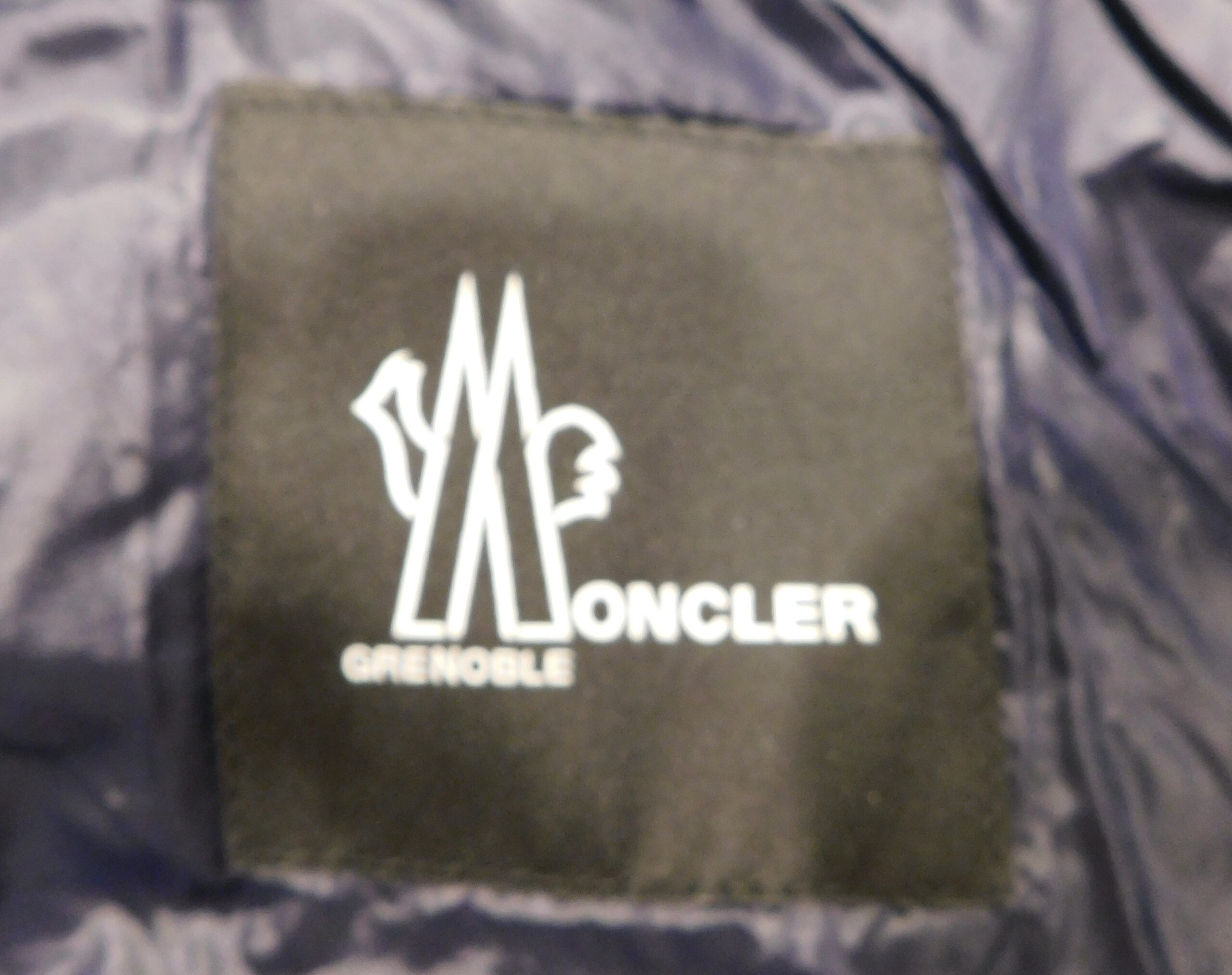 MONCLER Men's Blue Full Zip & Snap Front Down Quilted Hooded Puffer Jacket Coat Sz 9 ($1530) - Image 8