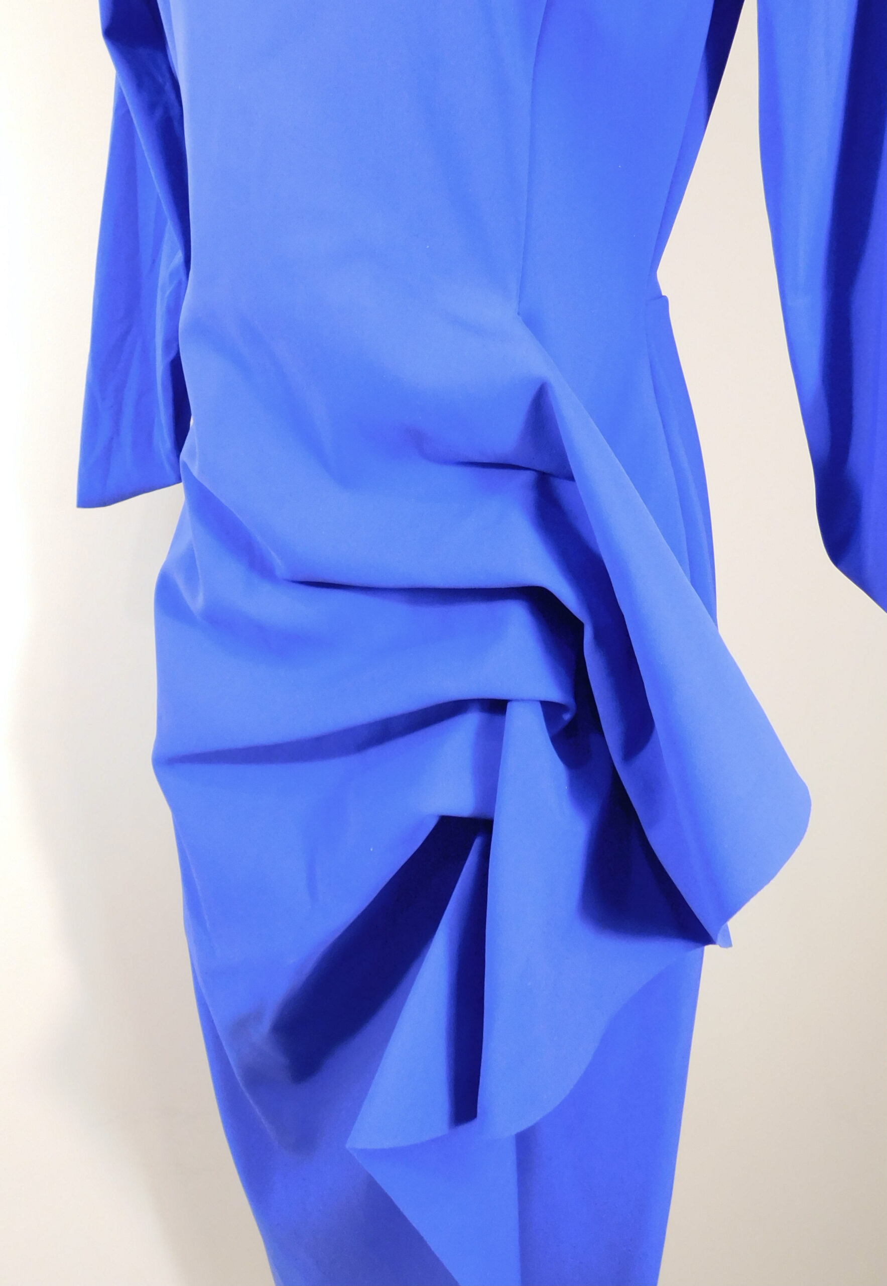CHIARA BONI LA PETITE ROBE Women's Blue 3/4 Sleeve Body-Con Dress Sz 42 ($695) - Image 4