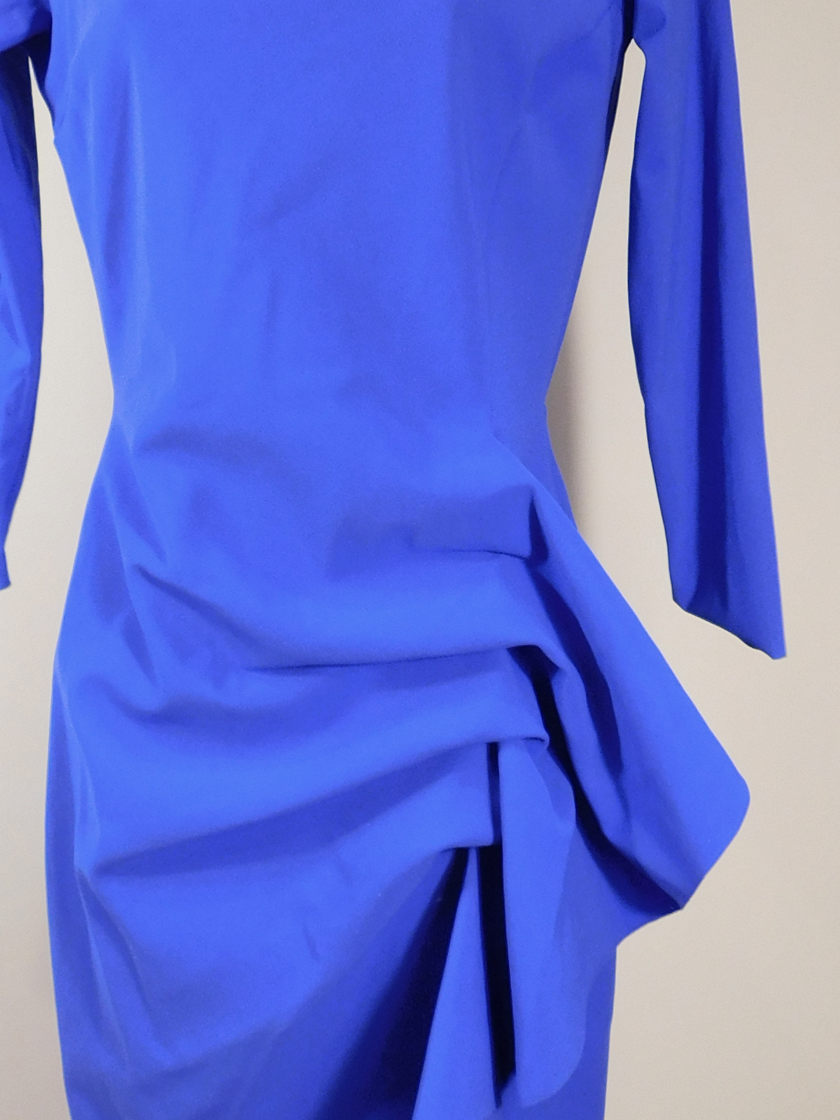 CHIARA BONI LA PETITE ROBE Women's Blue 3/4 Sleeve Body-Con Dress Sz 42 ($695) - Image 5