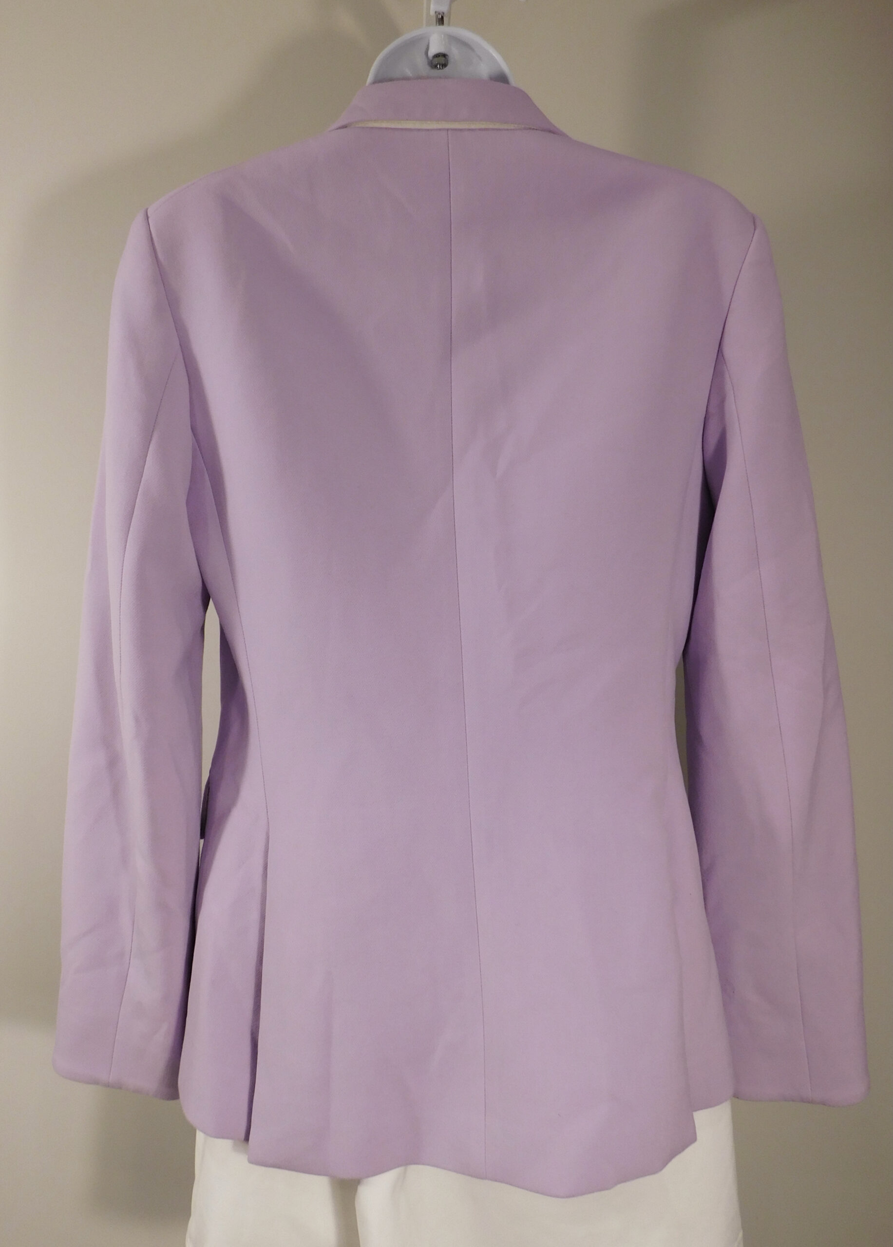 VERONICA BEARD Women's Lavendar Notch Collar Cutaway Dickey Jacket Blazer Sz 6 ($695) - Image 6