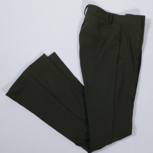 VERONICA BEARD Women's Olive Green Flat Front Wide Leg Pant Sz 4 ($425)
