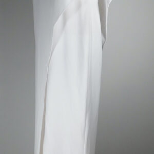 LAUREN RALPH LAUREN Women's Winter Cream One Shoulder Wide Leg Jumpsuit Sz 4 ($265)