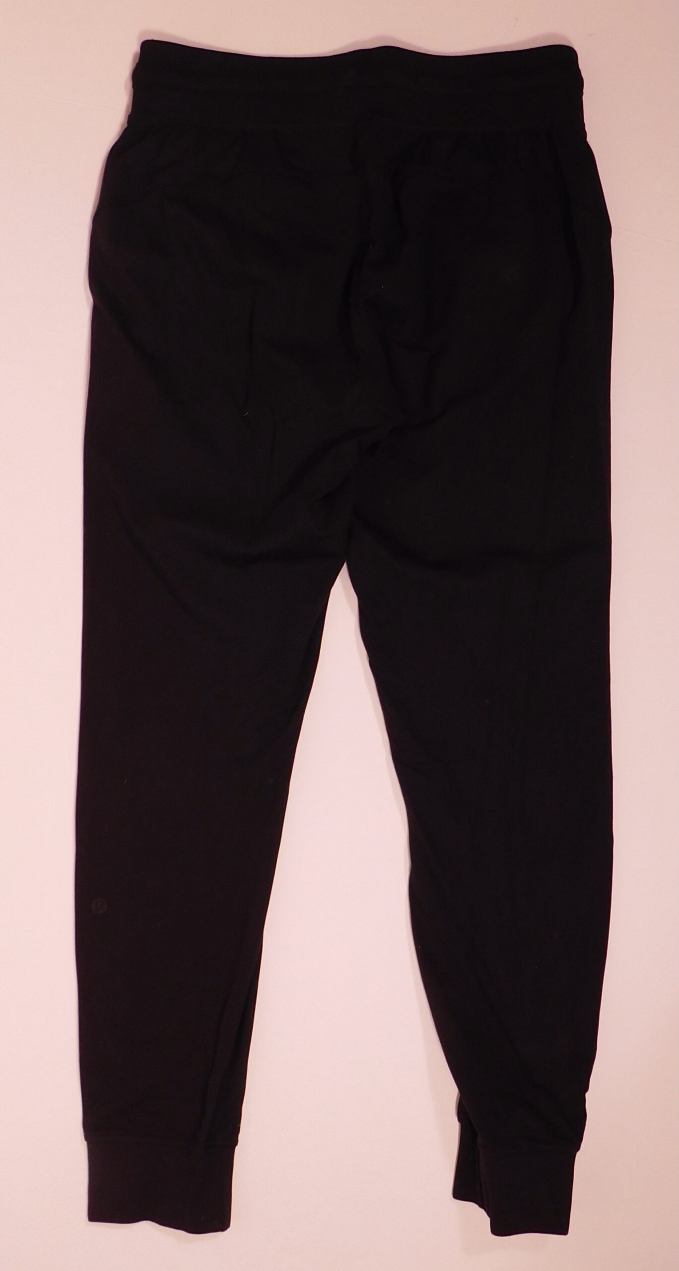 LULULEMON ATHLETICS Black Drawstring Waist Pull On Jogger Pant Sz 8 - Image 5