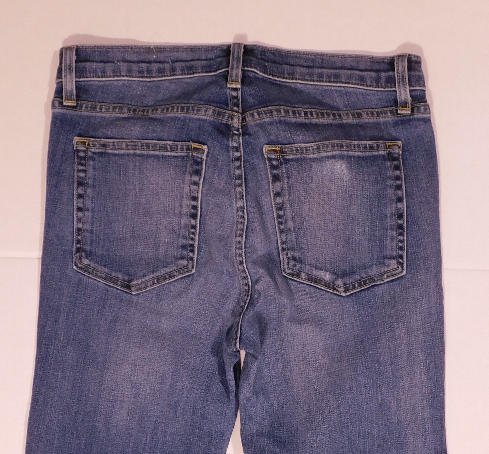 NILI LOTAN Women's Classic Wash 5 Pocket Mid-Rise Flare Cotton Stretch Celia Jean Sz 26 ($395) - Image 6