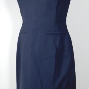 SCANLAN THEODORE Women's Midnight Blue Sleeveless Dress Sz M ($850)