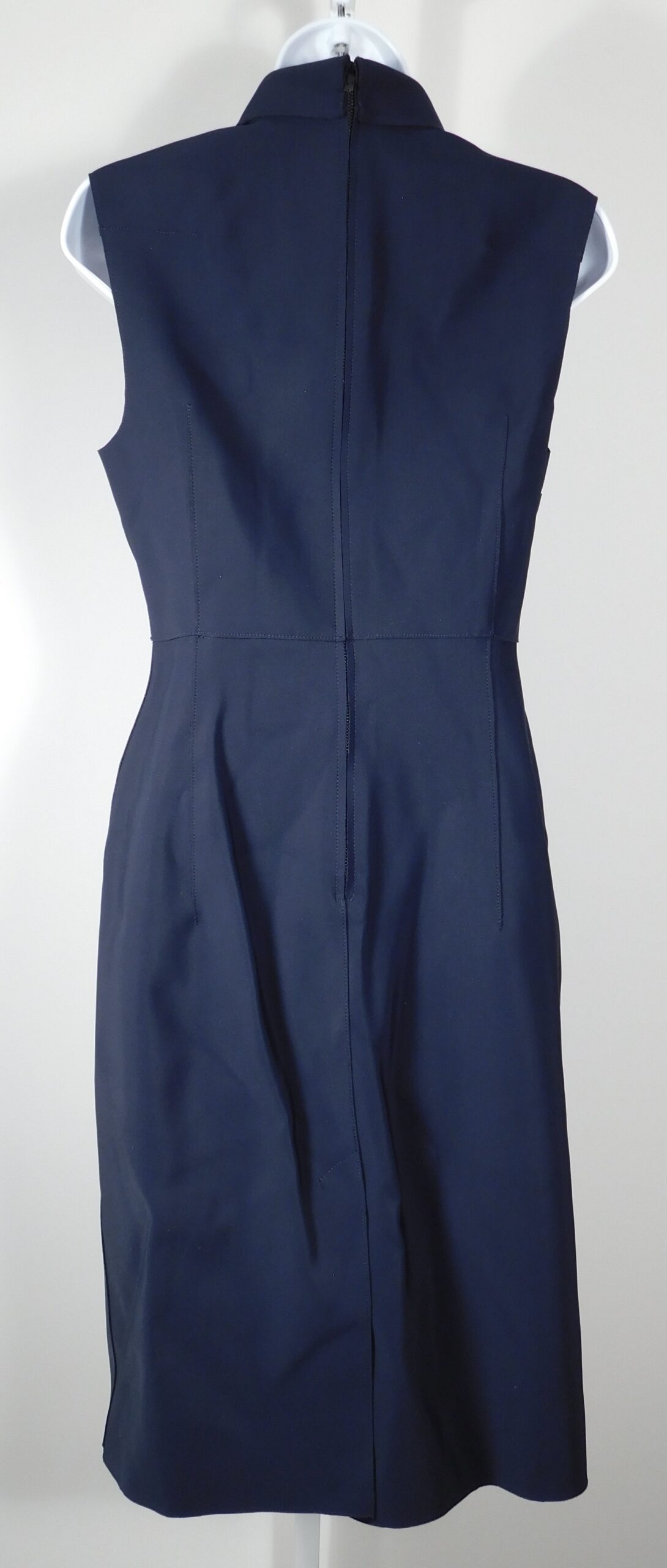 SCANLAN THEODORE Women's Midnight Blue Sleeveless Dress Sz M ($850) - Image 5