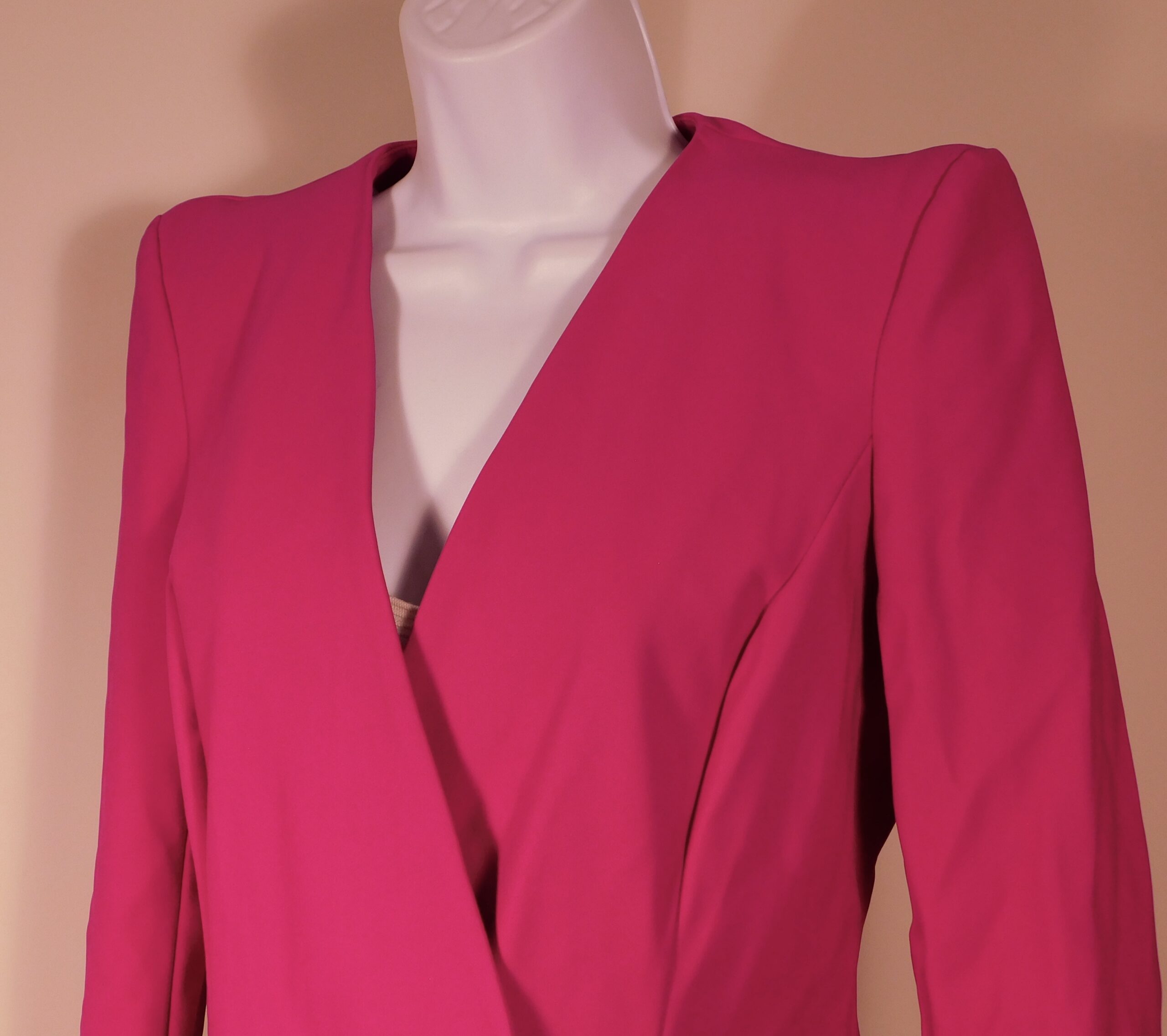 LA PETITE ROBE DI CHIARA BONI Women's Pink Blazer Sz 42 - Image 3