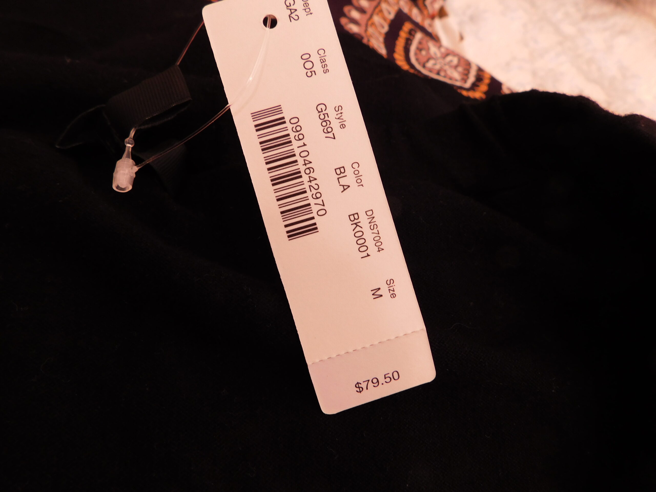 J CREW NWT Women's Black Flat Knit Off Shoulder Sweater Sz M ($79.50) - Image 5