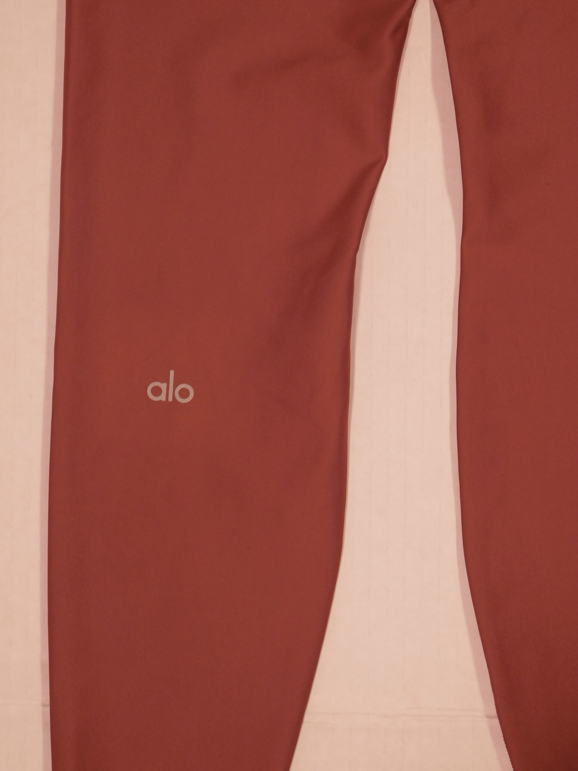 ALO Woman's Copper High Waist Cropped Legging Pant Sz S - Image 6